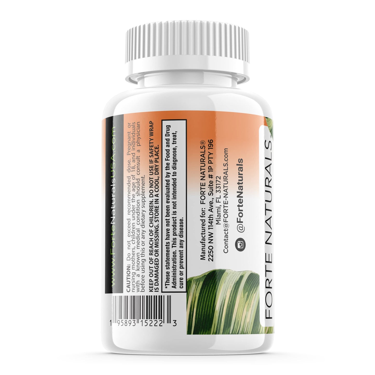 FORTE NATURALS Zinc 50mg Tablets, 60 Tablets
