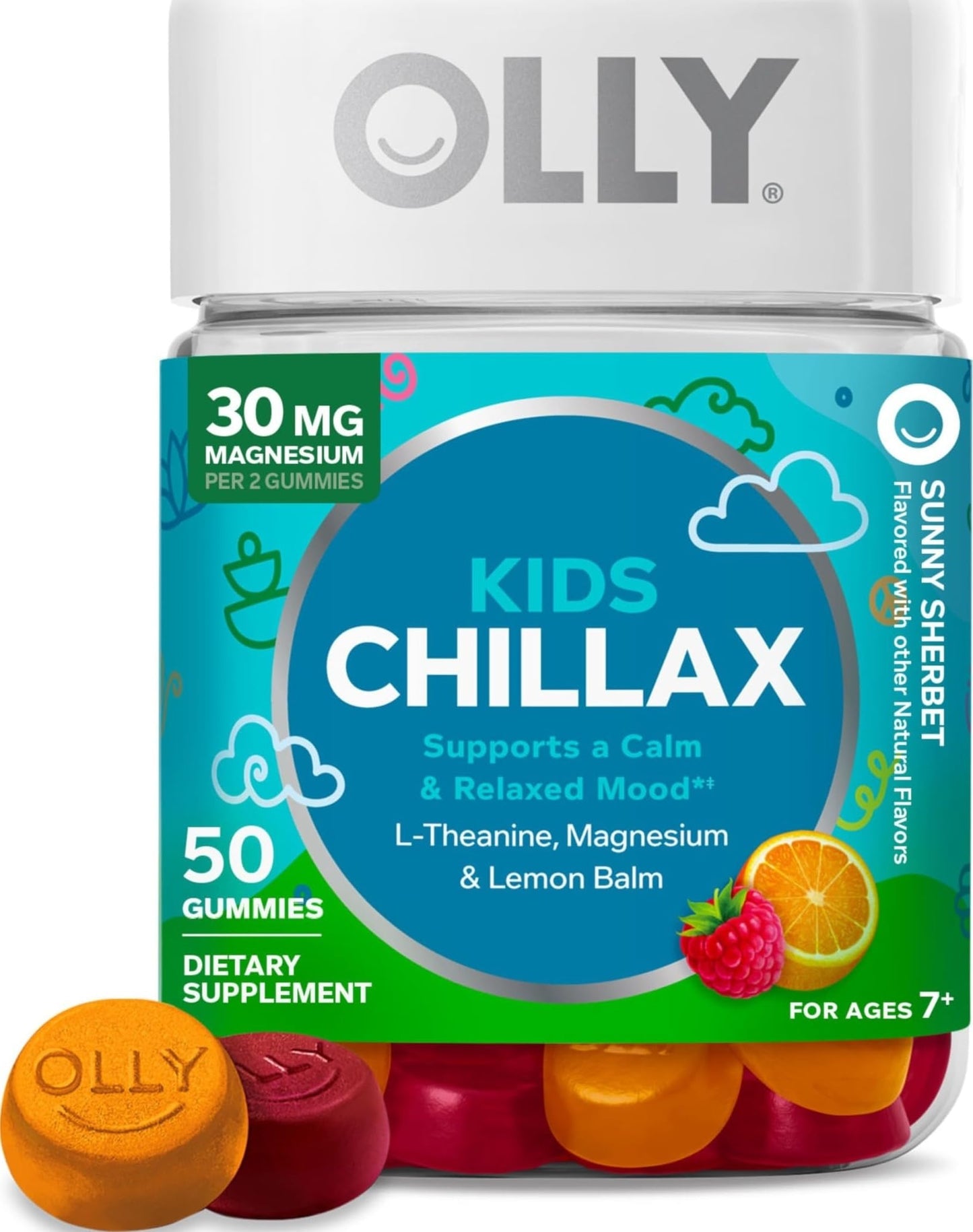 OLLY Kids Chillax Gummies 50 Count