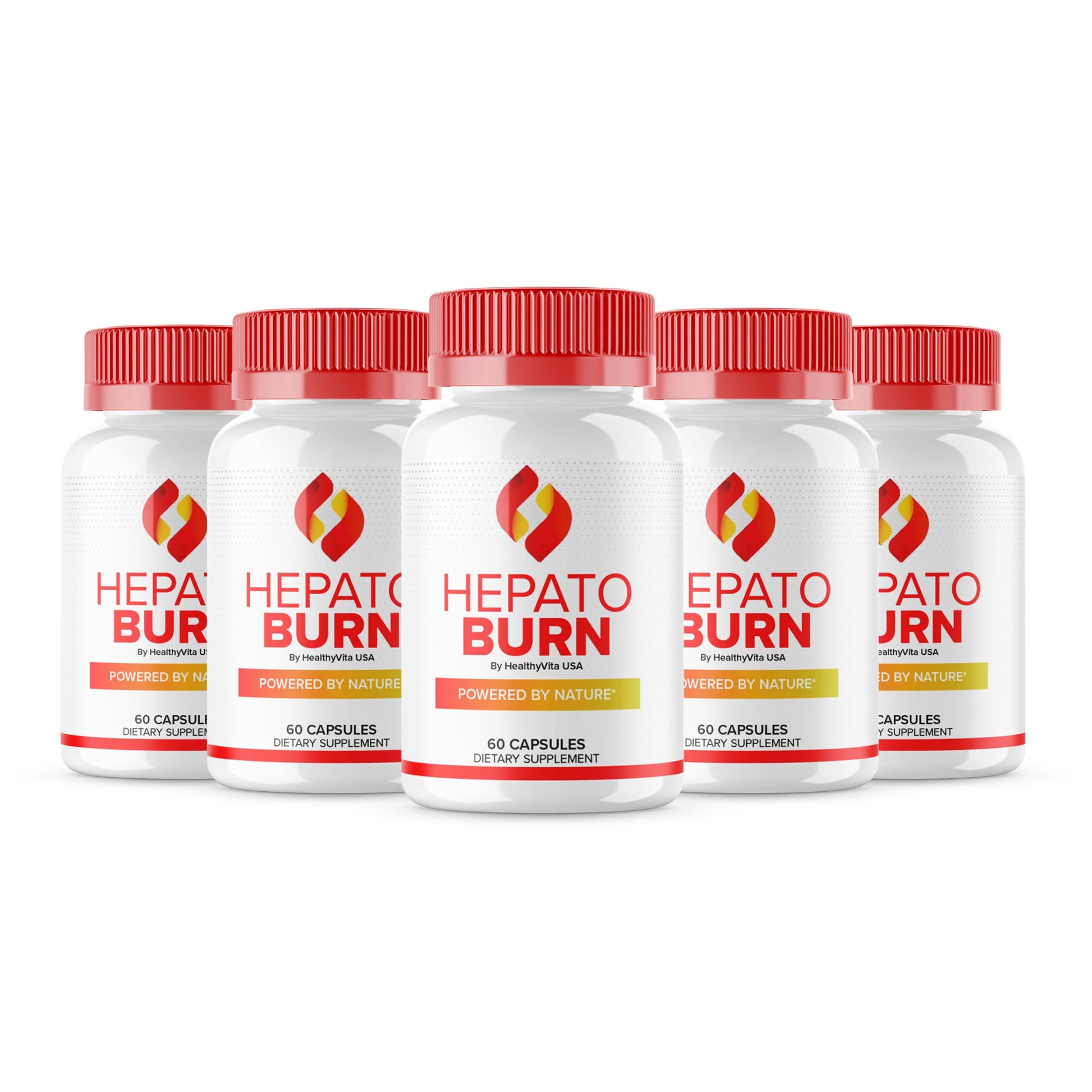 HealthyVita USA Hepato Burn Capsules 300 Capsules