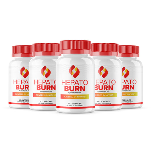 HealthyVita USA Hepato Burn Capsules 300 Capsules