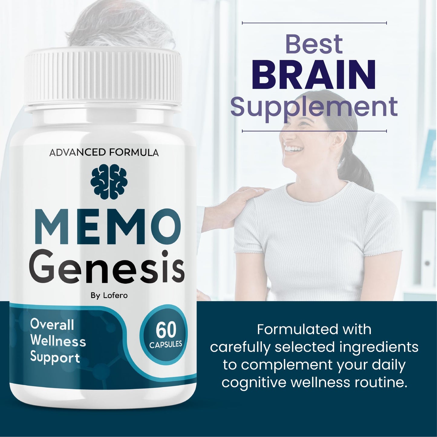 Lofero Memo Genesis Capsules 120 Count