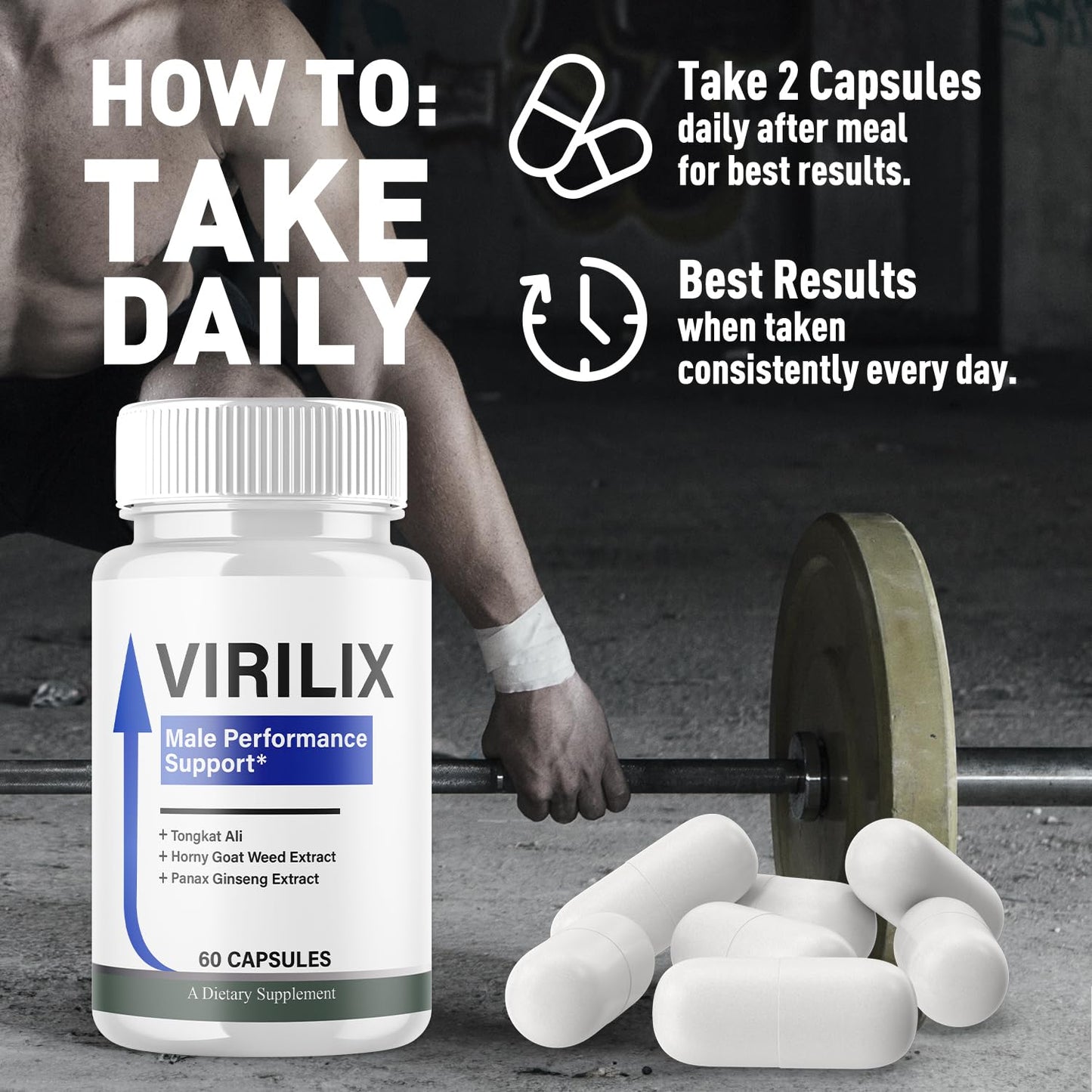 Flex University Virilix Capsules, 180 Capsules