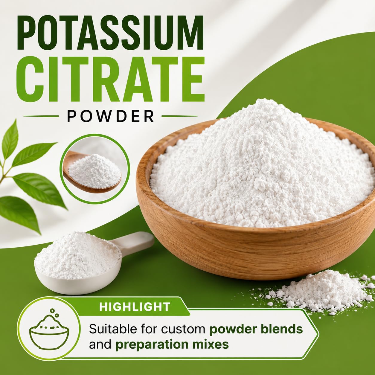 mGanna Potassium Citrate Powder 8 Ounce