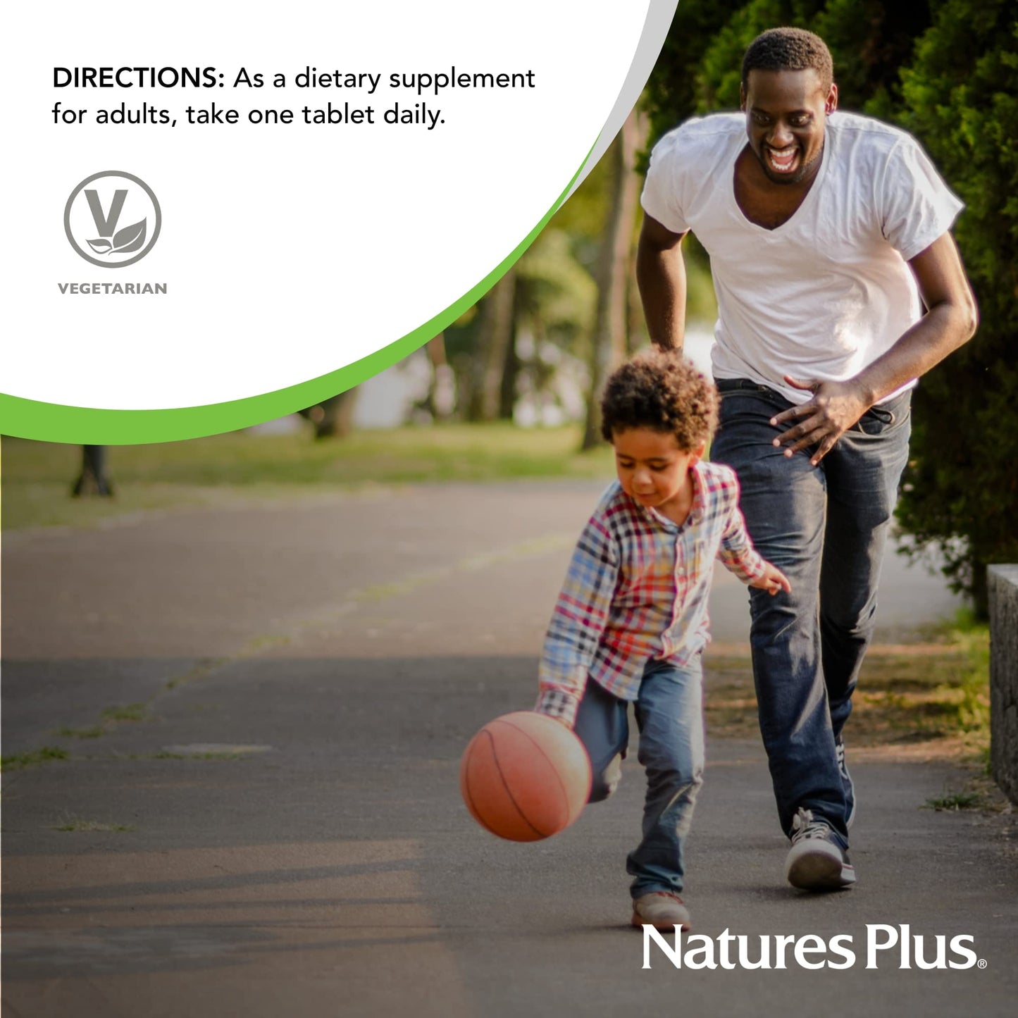 NaturesPlus Ultra II Daily Tablets, 60 Count, Multivitamin with Whole Foods for Overall Well-Being, Sustained Release, Supports Energy & Immune Health