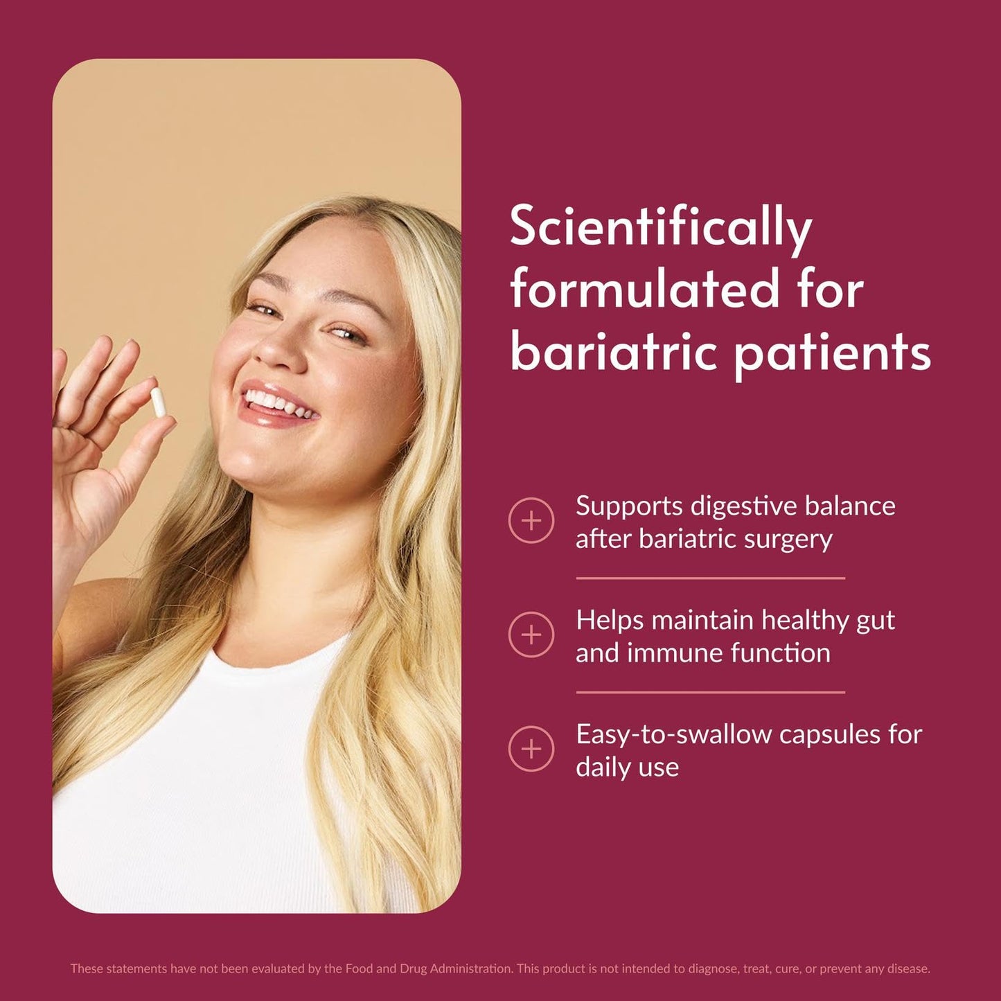 Bariatric Advantage FloraVantage Balance Capsules, 60 Count