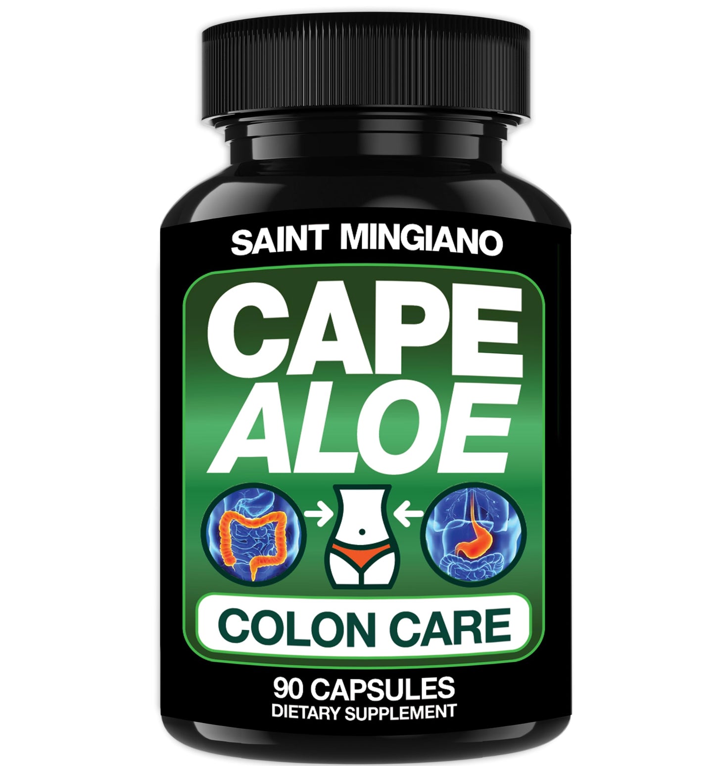 Saint Mingiano Kidney Support Cleanse Detox & Repair with Aloe Vera Capsules, 210 Capsules