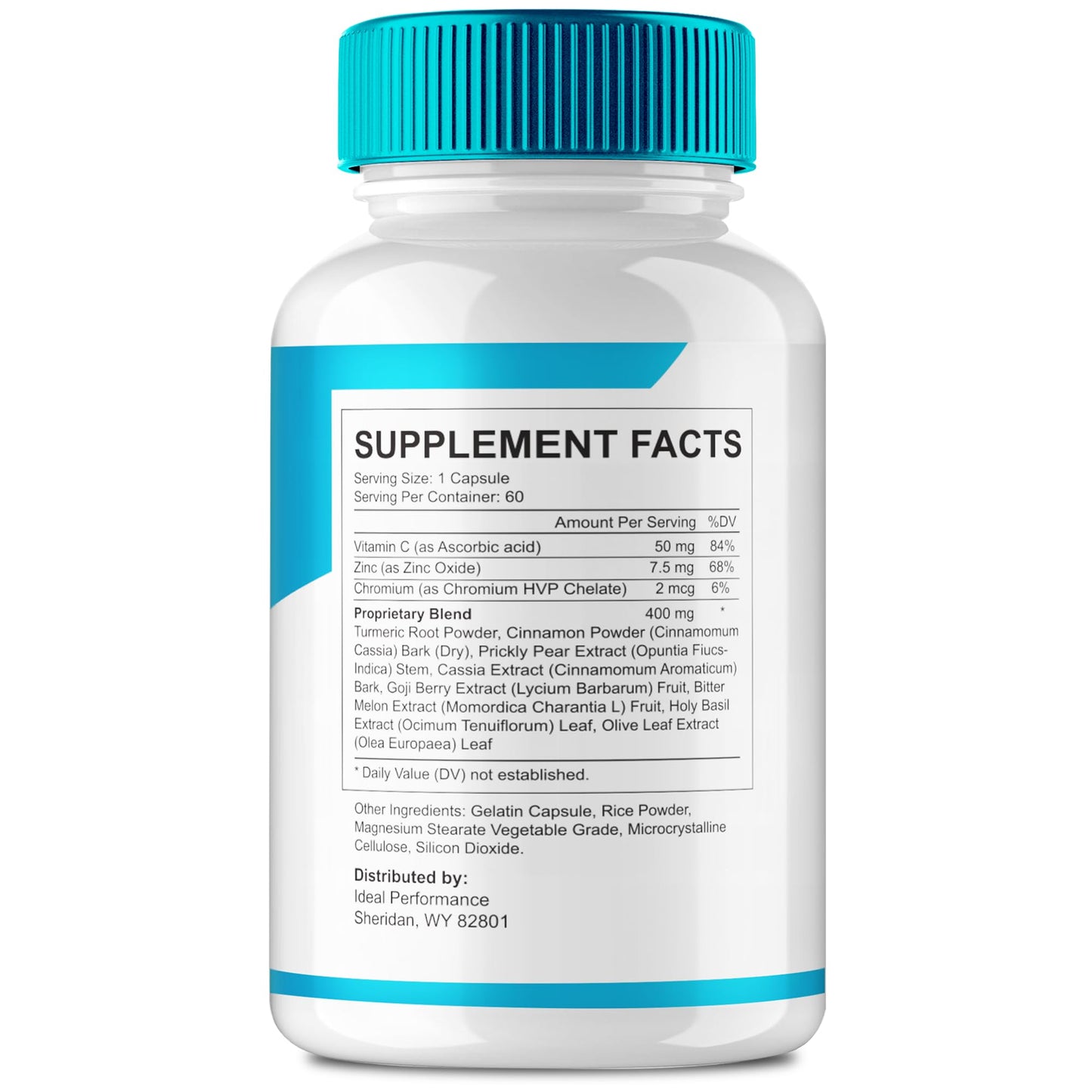 Ideal Performance Gluco Helper Capsules, 120 Count