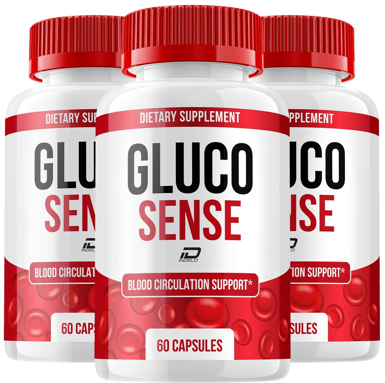 Indelo GlucoSense Capsules 180 Capsules