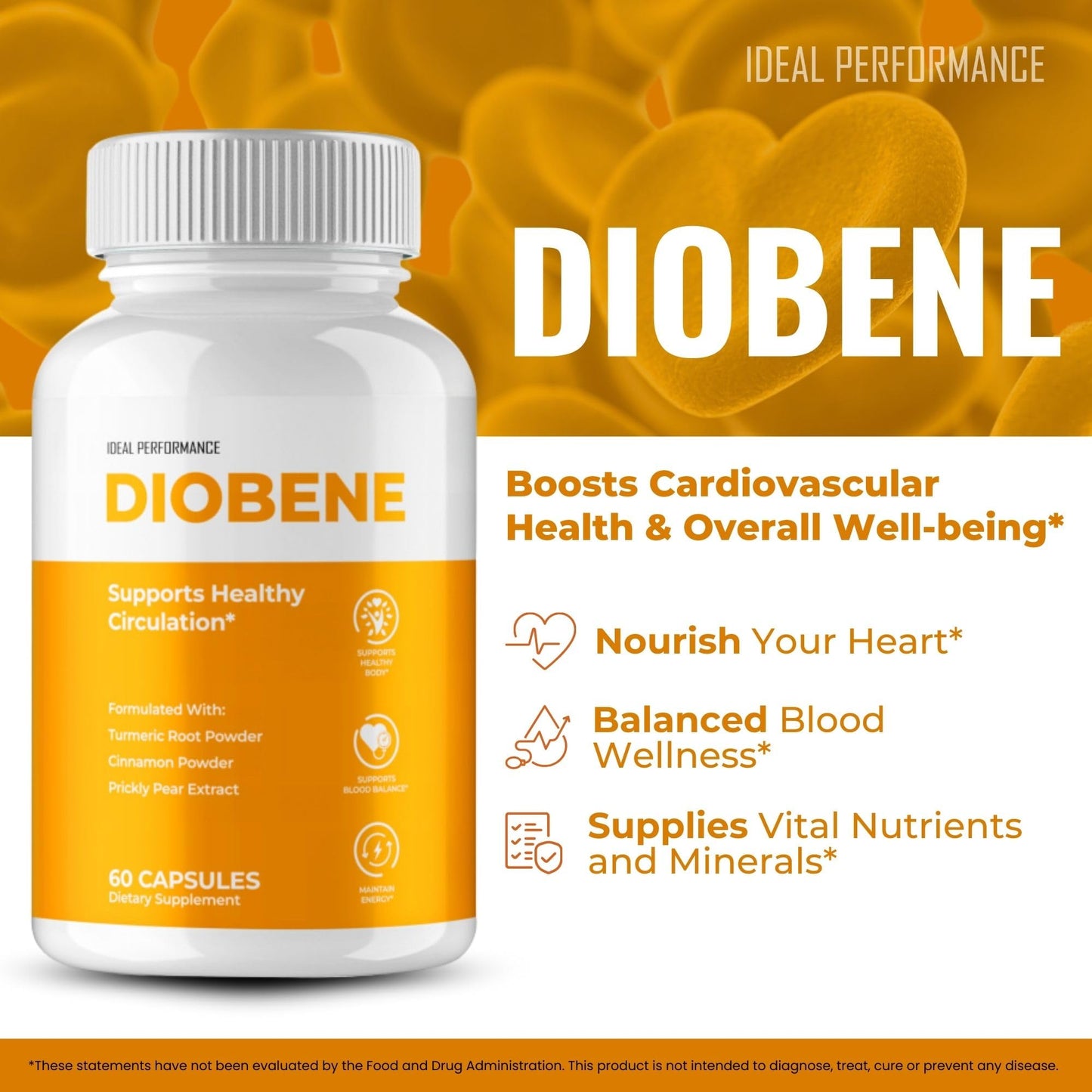 IDEAL PERFORMANCE Diobene Capsule 300 Capsules