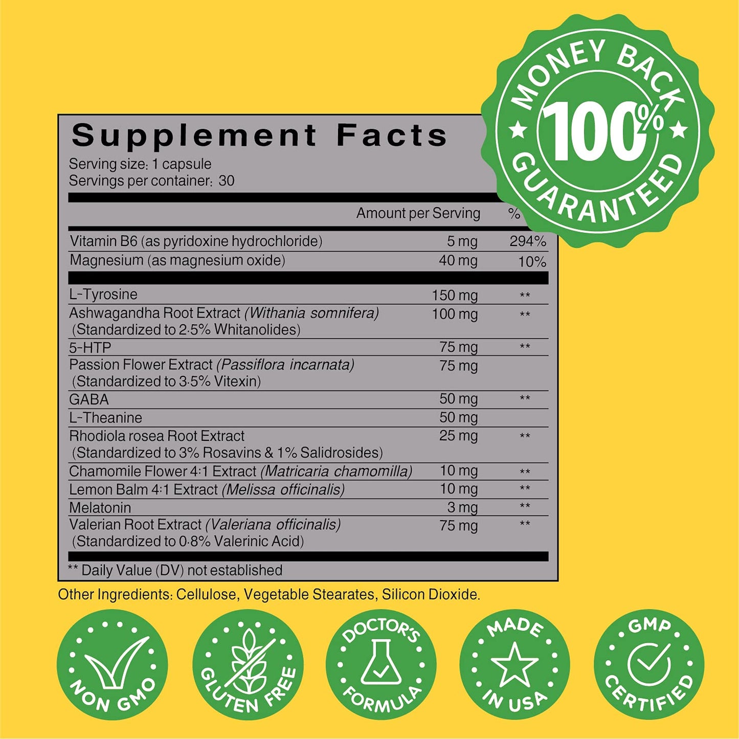 NooMost Mood Support Supplement Capsule, 30 Count