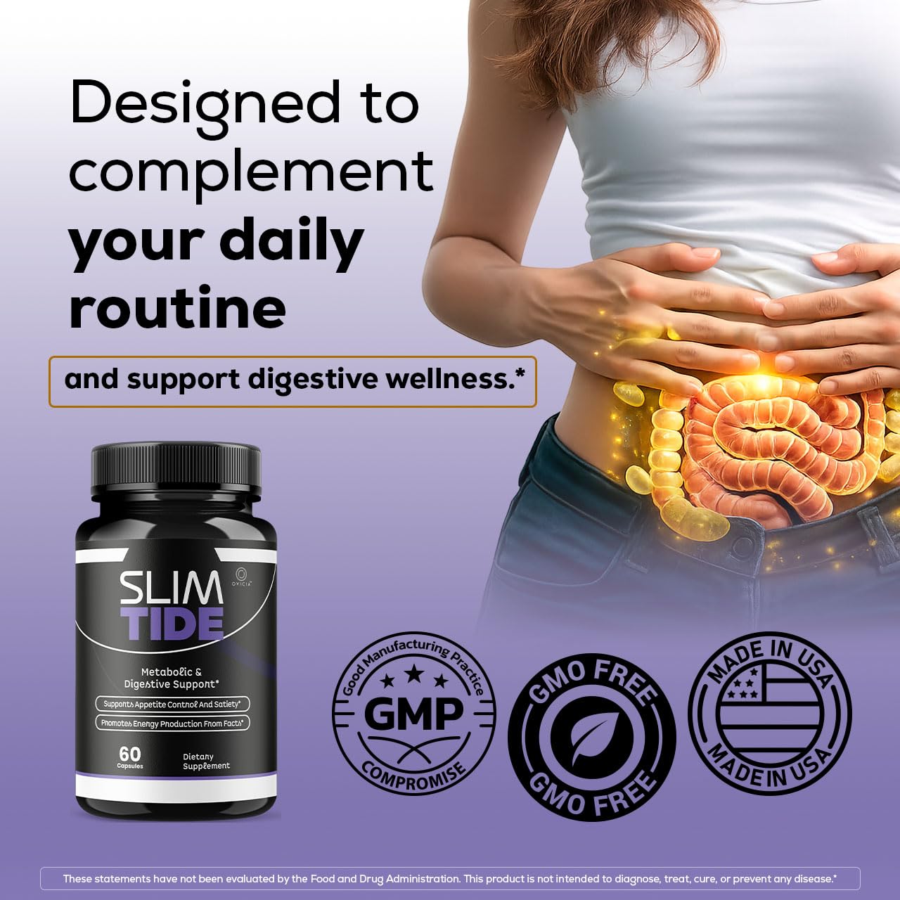 OVICIA Slim Tide Advanced 120 Capsules