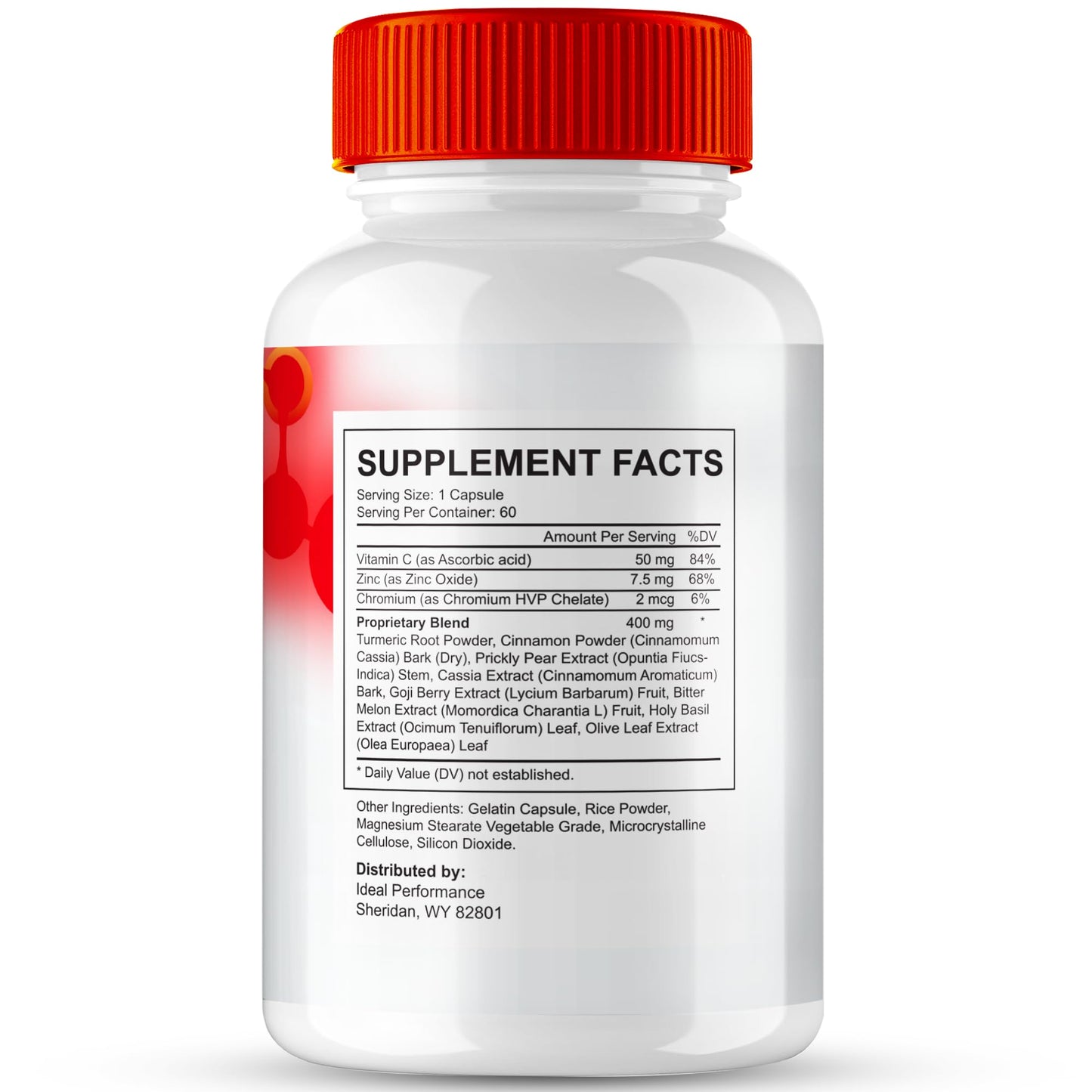 IDEAL PERFORMANCE Glycogen Balance Pro Advanced Blood Formula Capsules, 180 Capsules
