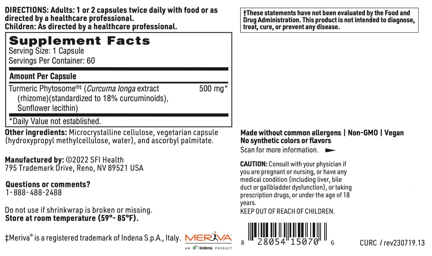 SFI Health CurcuThera 60 Capsules