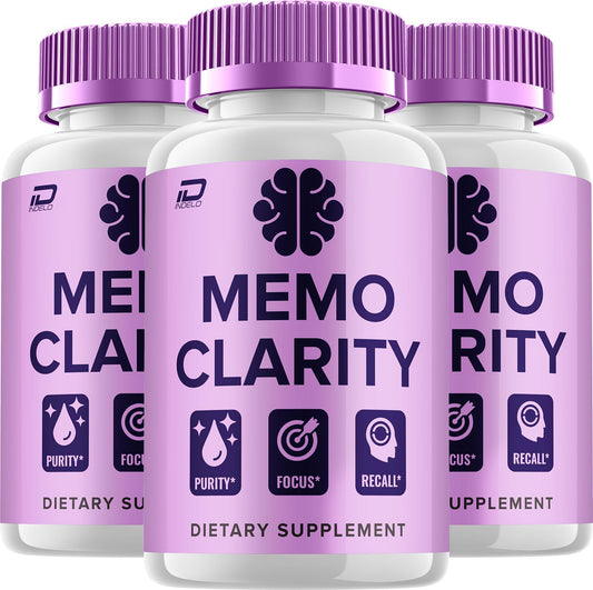Indelo Memo Clarity Supplement Capsules, 180 Capsules