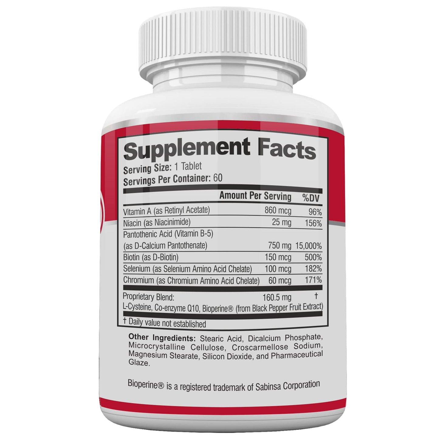 Acnetame Clear Skin Supplements Tablets, 120 Count