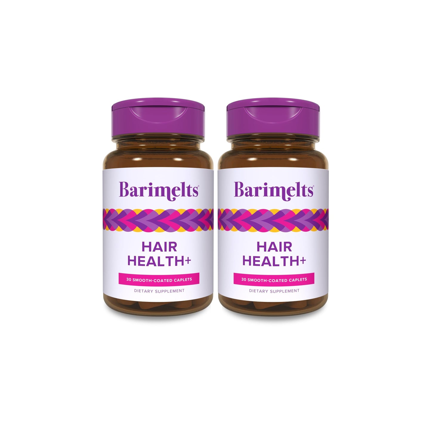 BariMelts Hair Health+ – Helps Reduce Hair Thinning for GLP-1 Users or Bariatric Patients – Hair Growth Supplement with Clinically Studied AnaGain Nu and Keratin Caplets 60