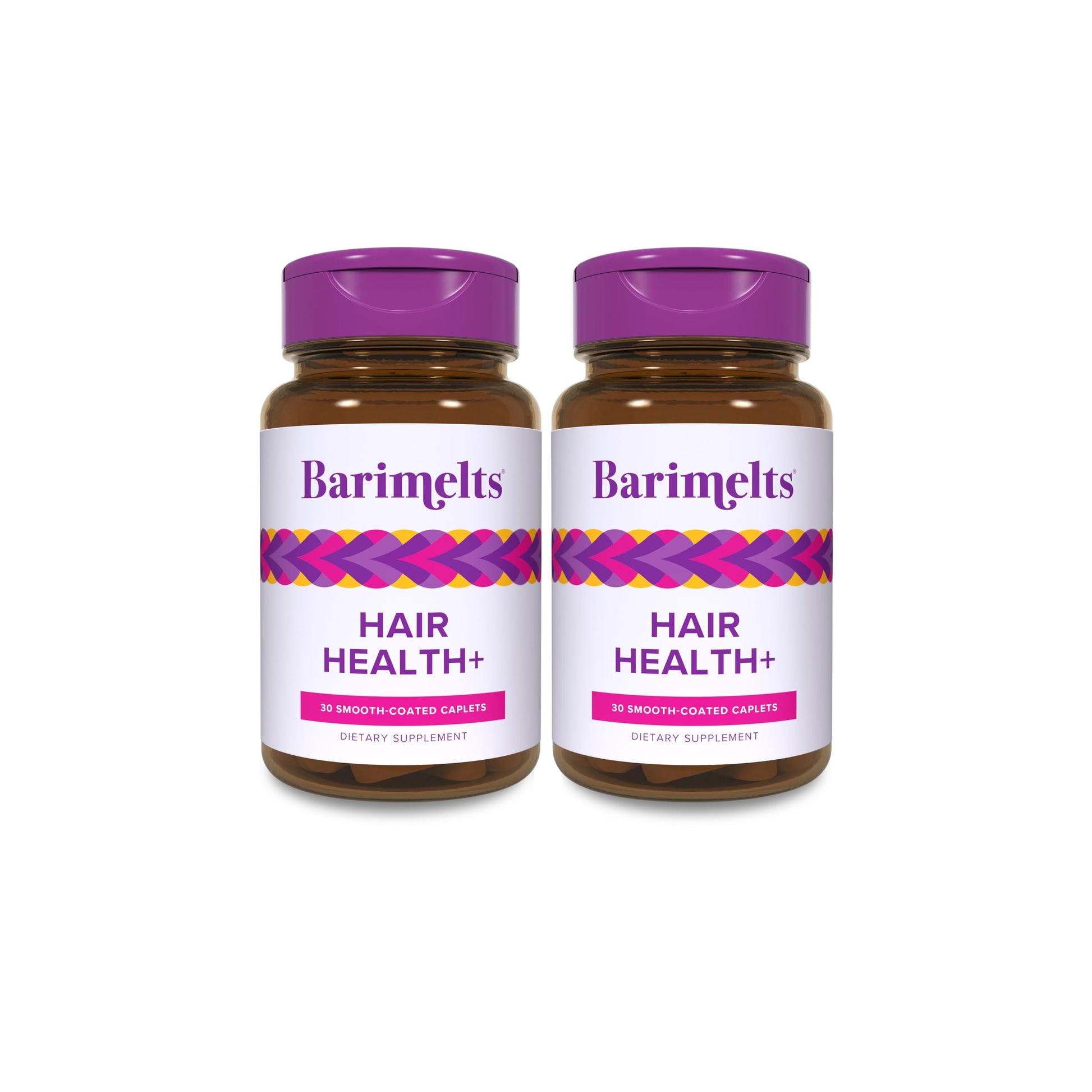 BariMelts Hair Health+ – Helps Reduce Hair Thinning for GLP-1 Users or Bariatric Patients – Hair Growth Supplement with Clinically Studied AnaGain Nu and Keratin Caplets 60