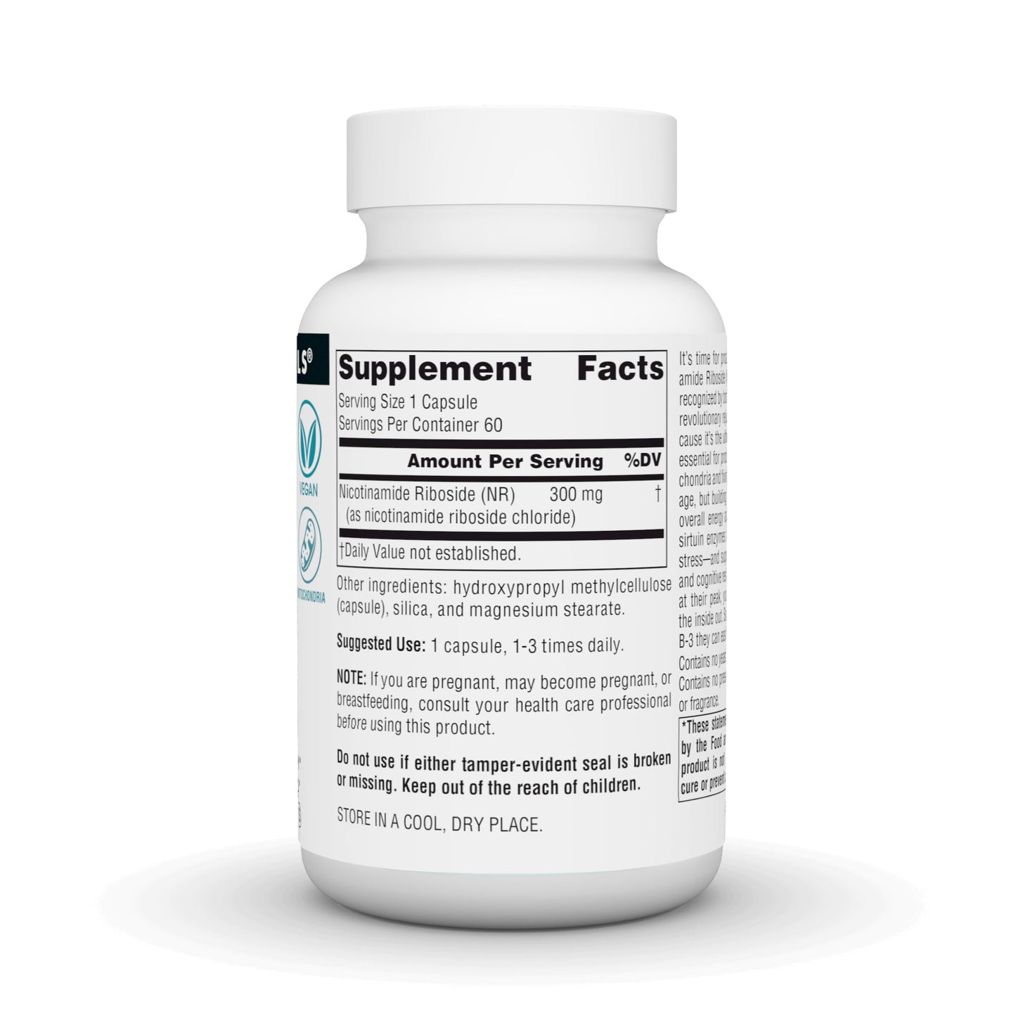 Source Naturals Nicotinamide Riboside NR 300 mg Capsules 60