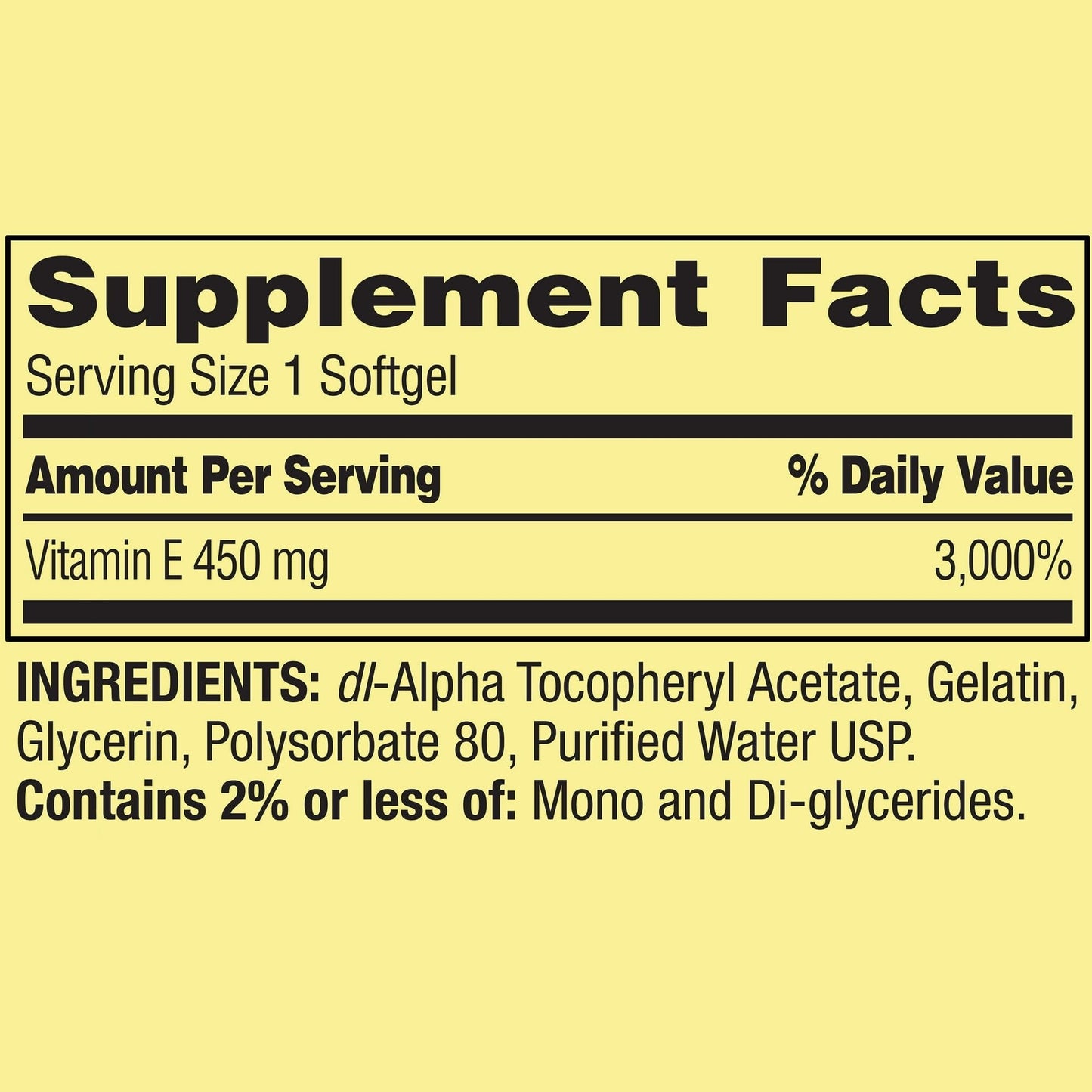 BASKETGOODS Vitamin E 1000iu Softgels, 100 Count