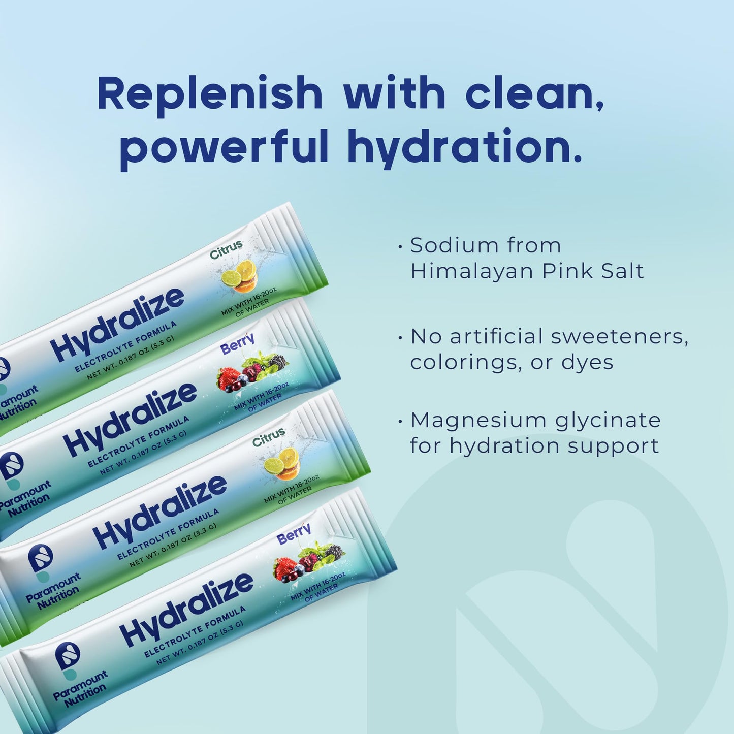 Hydralize Electrolyte Packets Powder 30 Sticks