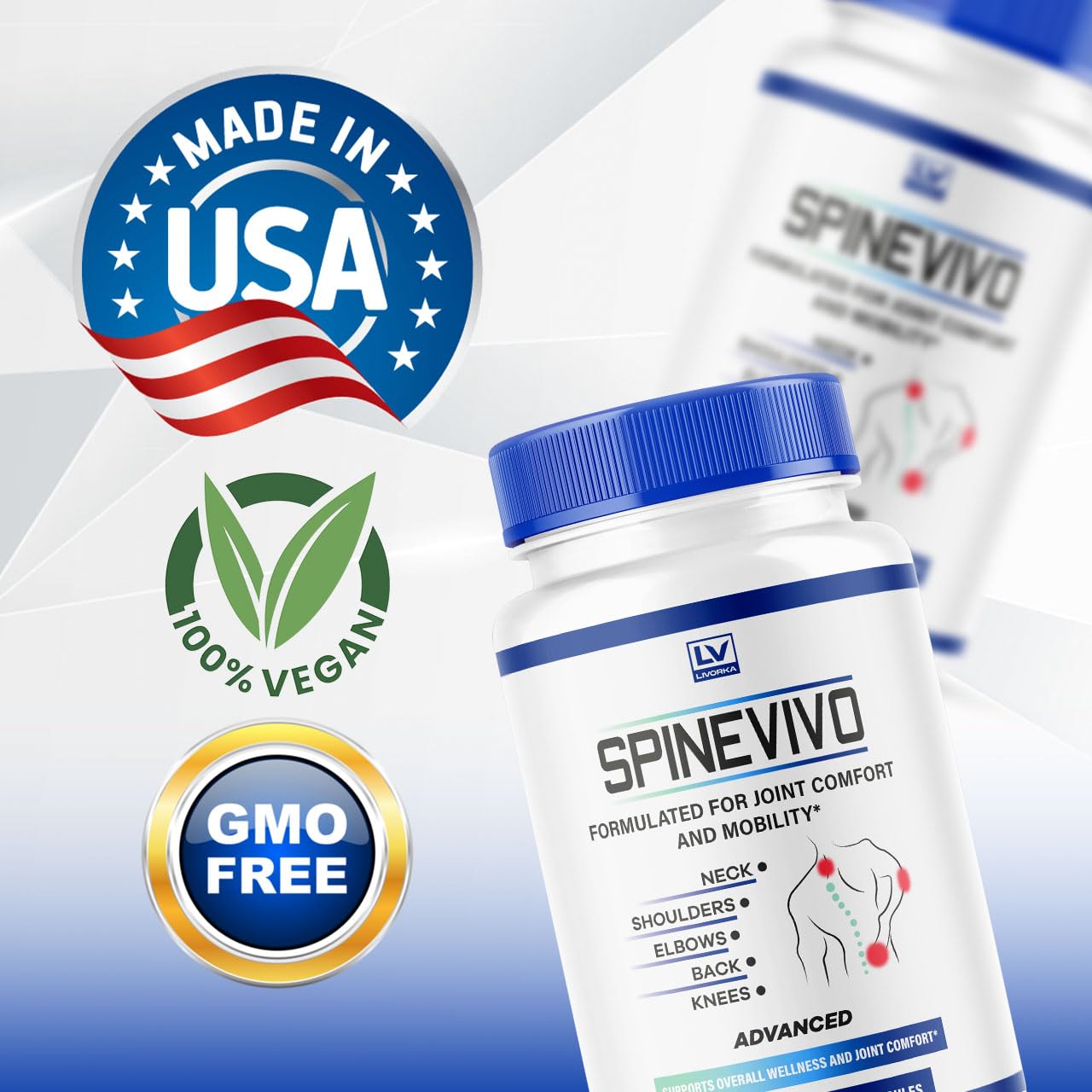 LIVORKA Spine Vivo Plus Capsules 120 Capsules