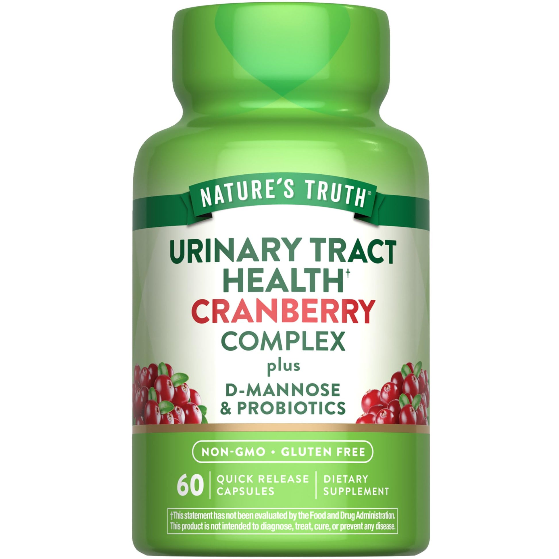 Nature's Truth Cranberry Pills 60 Capsules