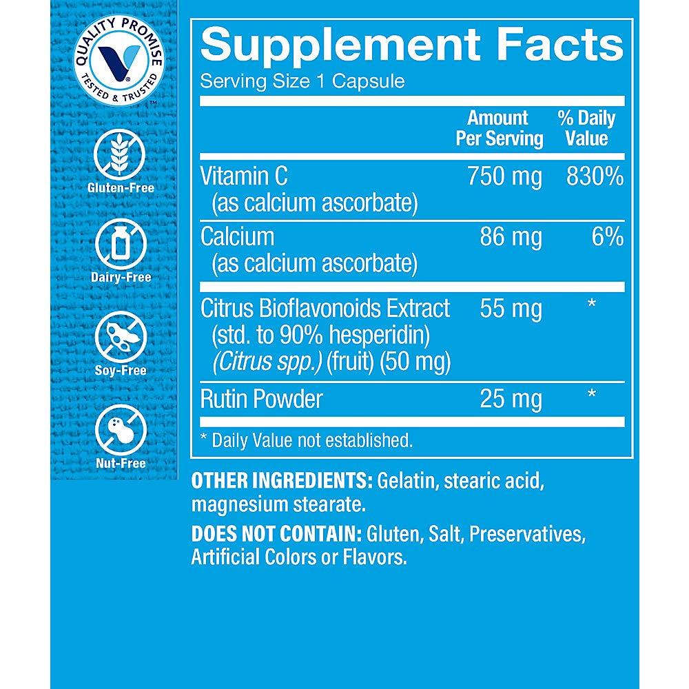 The Vitamin Shoppe Buffered C Complex 300 Capsules