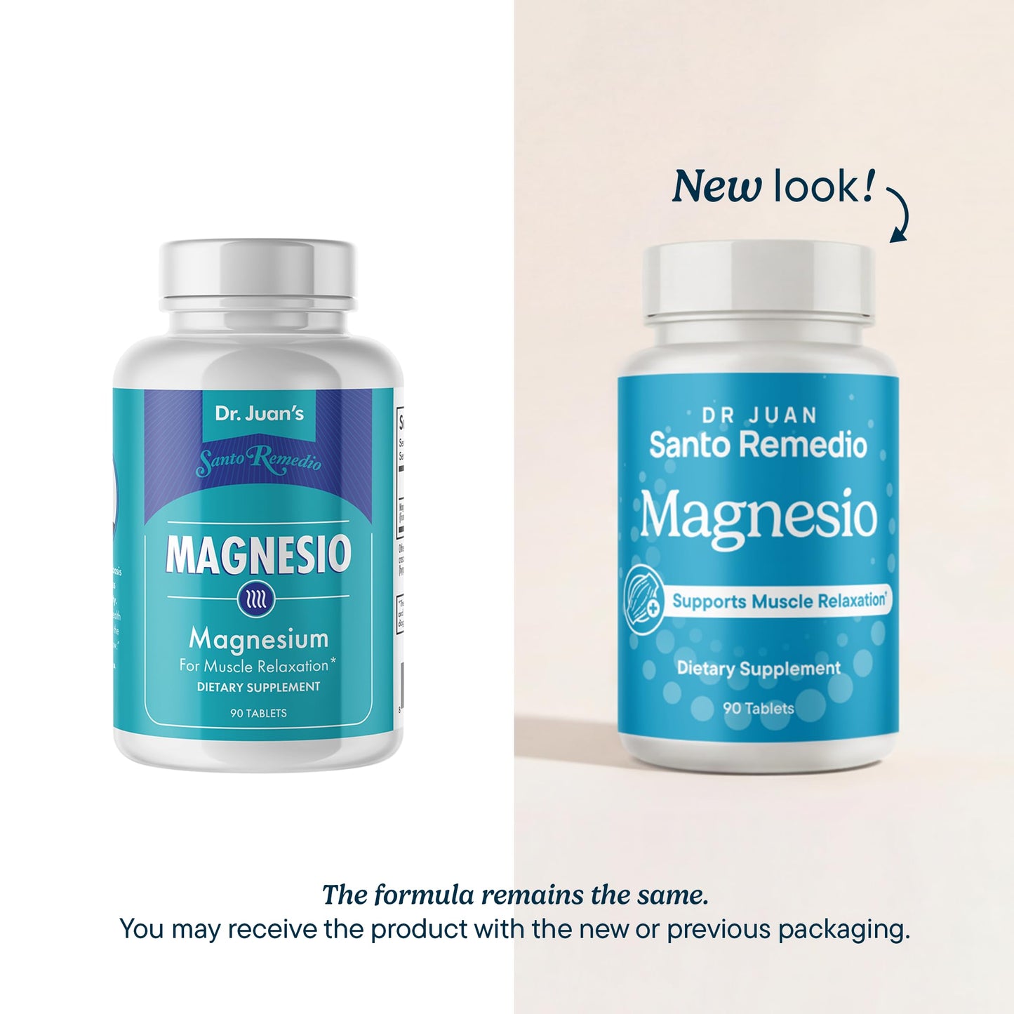 Santo Remedio Magnesium Citrate 300 mg Tablets, 90 Count
