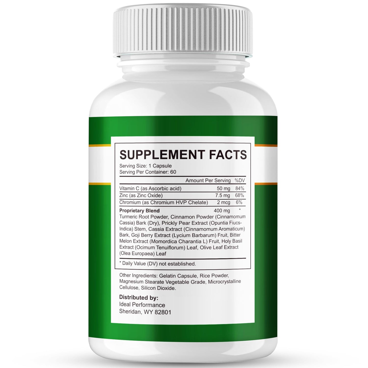 IDEAL PERFORMANCE Insuleaf Capsules, 60 Count