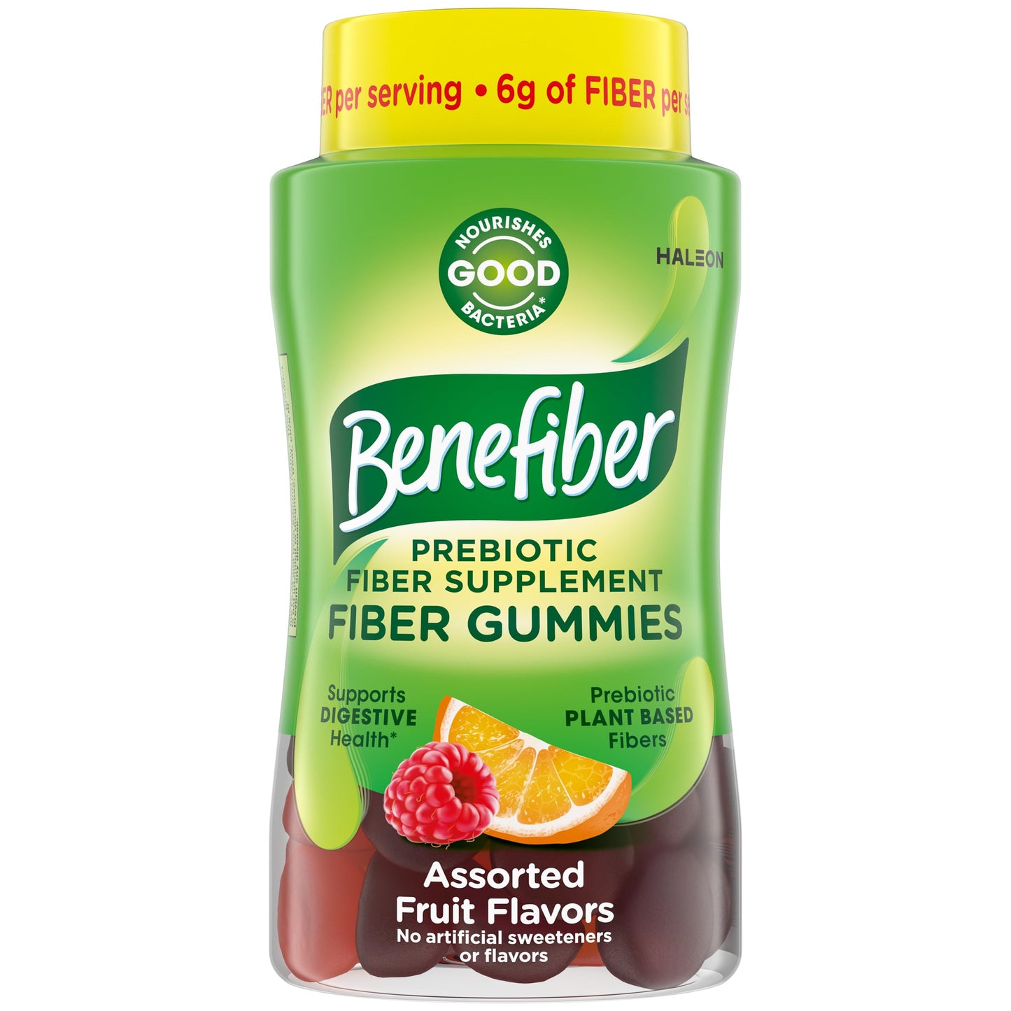 Benefiber Prebiotic GLP-1 Friendly Fiber Supplement Gummies, 81 Count
