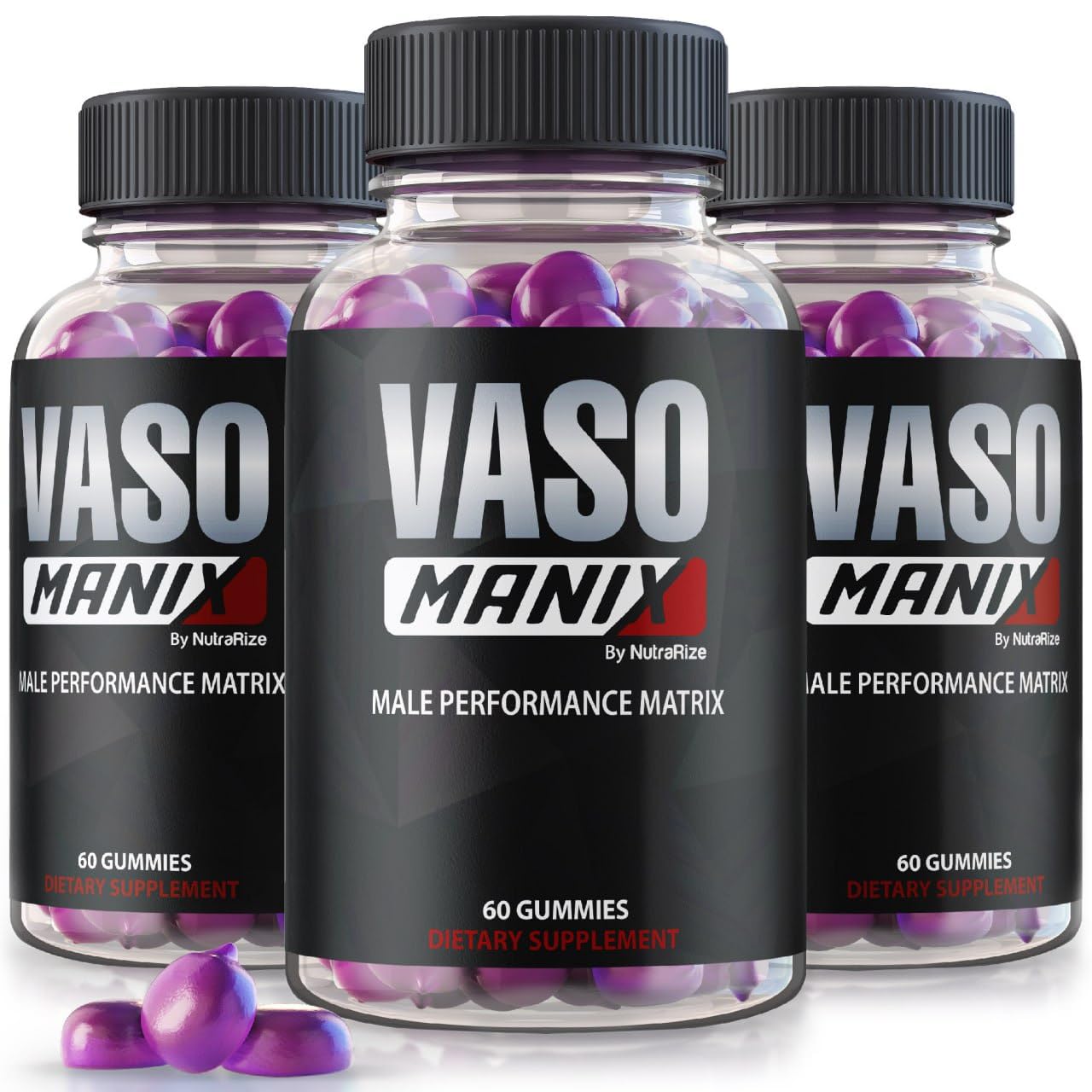 NutraRize VasoManix 180 Gummies