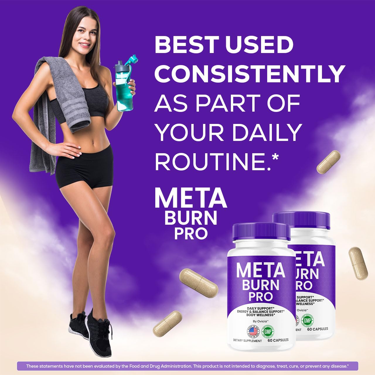 OVICIA Meta Burn Pro Capsules 120 Capsules