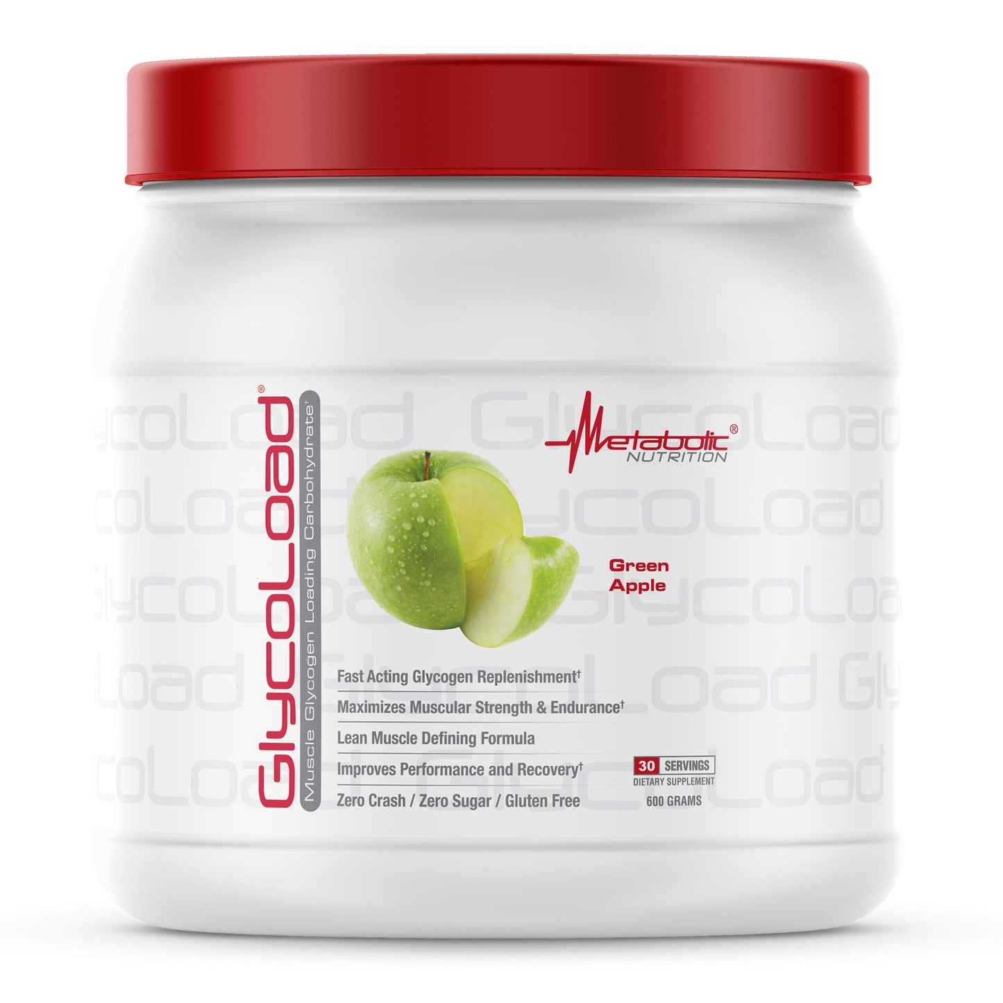 Metabolic Nutrition Glycoload Powder Green Apple, 30 Servings