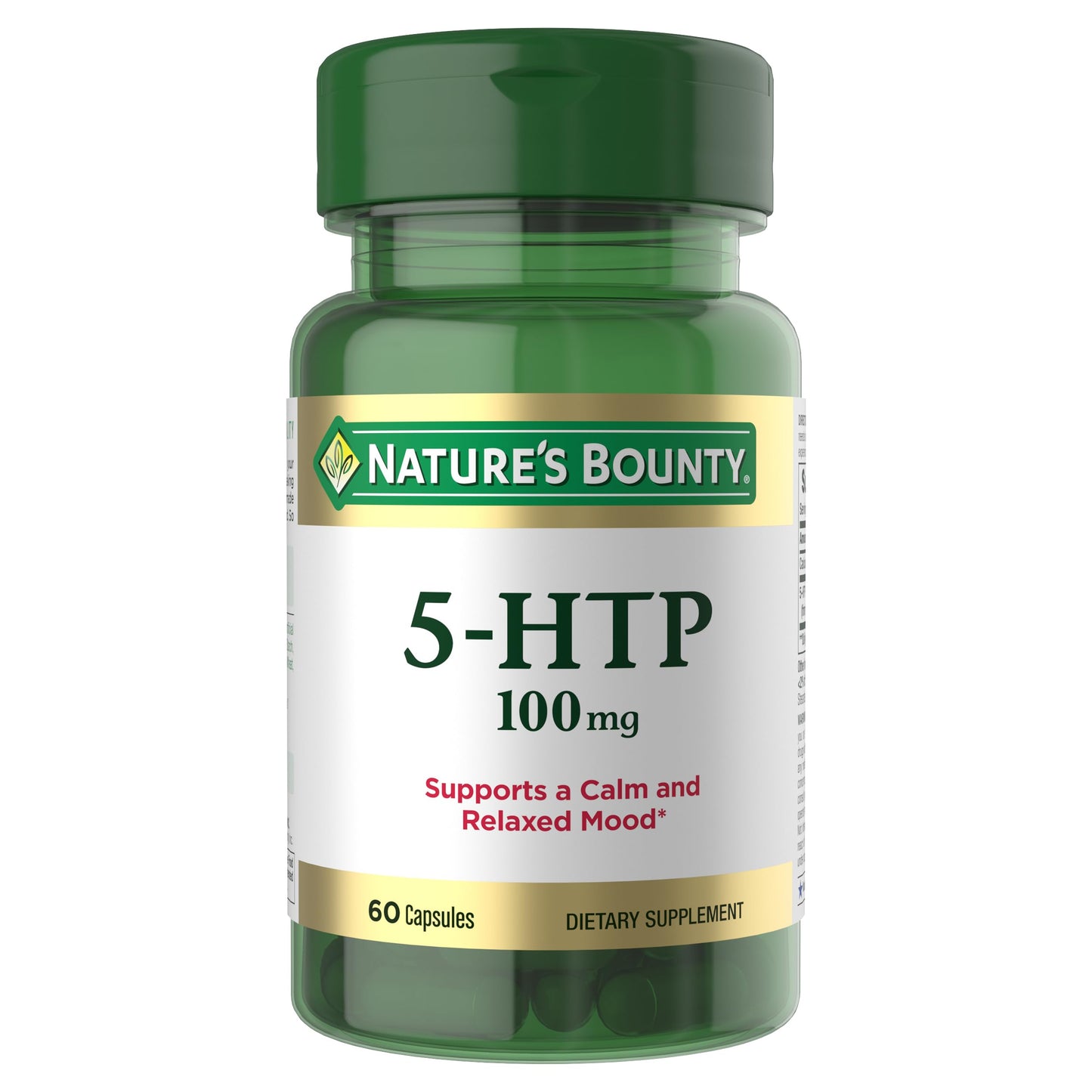 Nature's Bounty 5-HTP Capsules, 60 Count