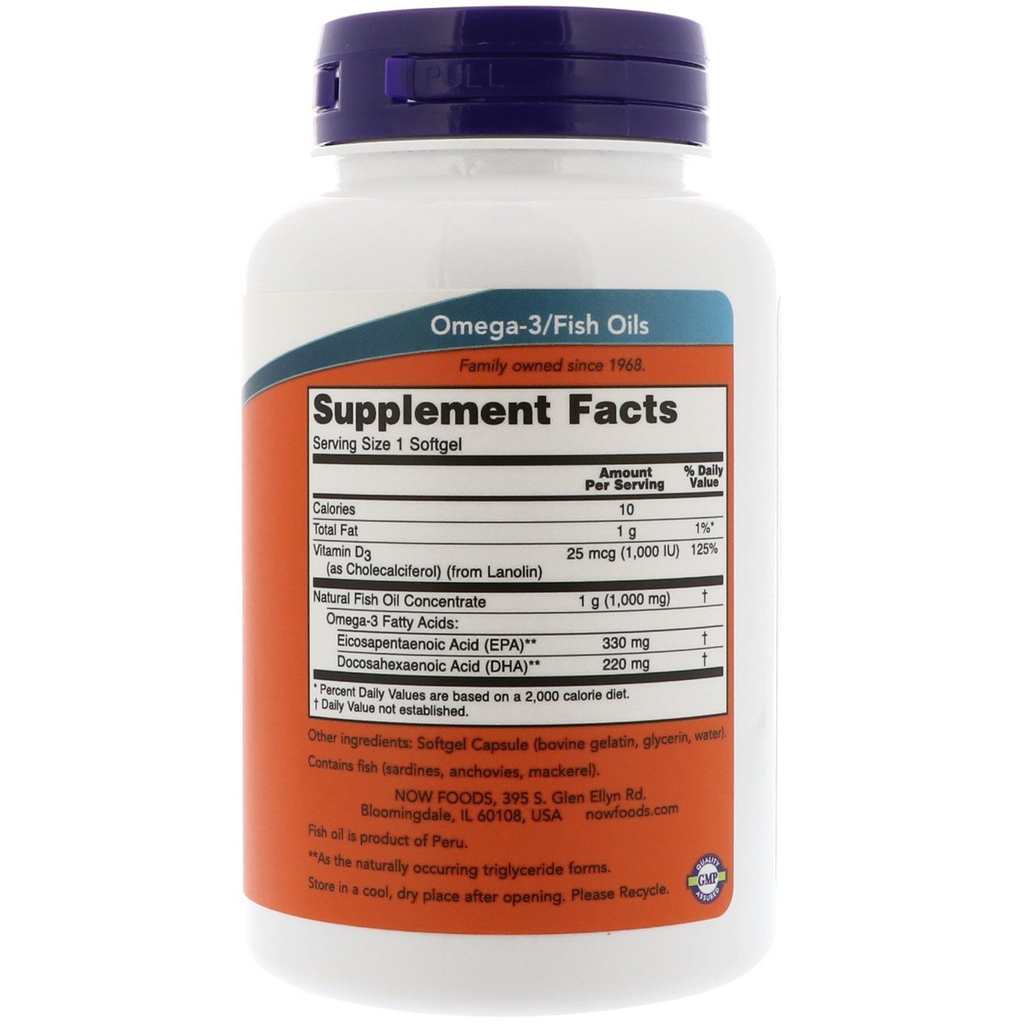NOW Foods Tri-3D Omega Softgels 270