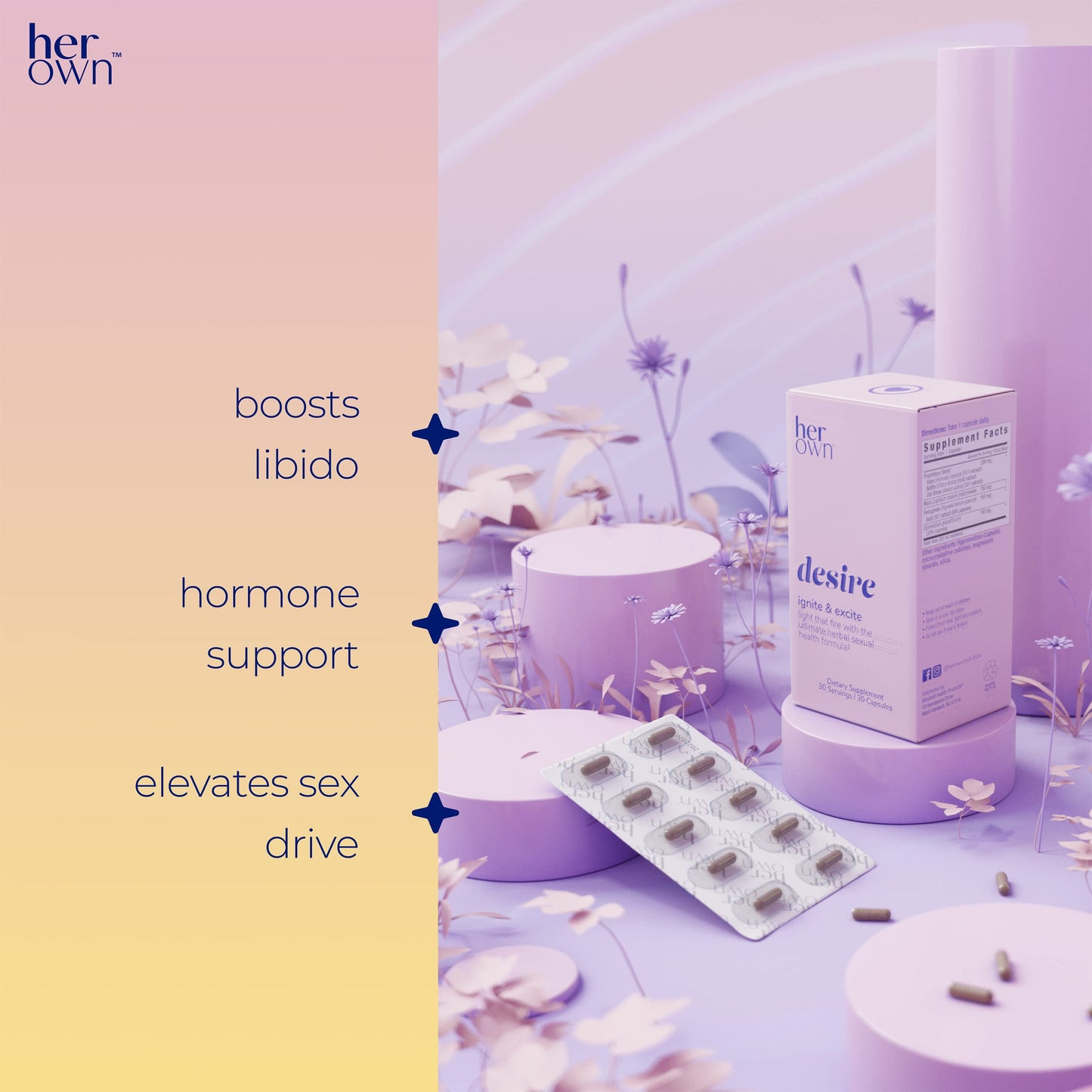 her own Passsion 60 Capsules