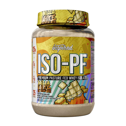 Inspired Nutraceuticals ISO-PF Pasture Fed Whey Protein Isolate Protein Powder, 1.64 lb