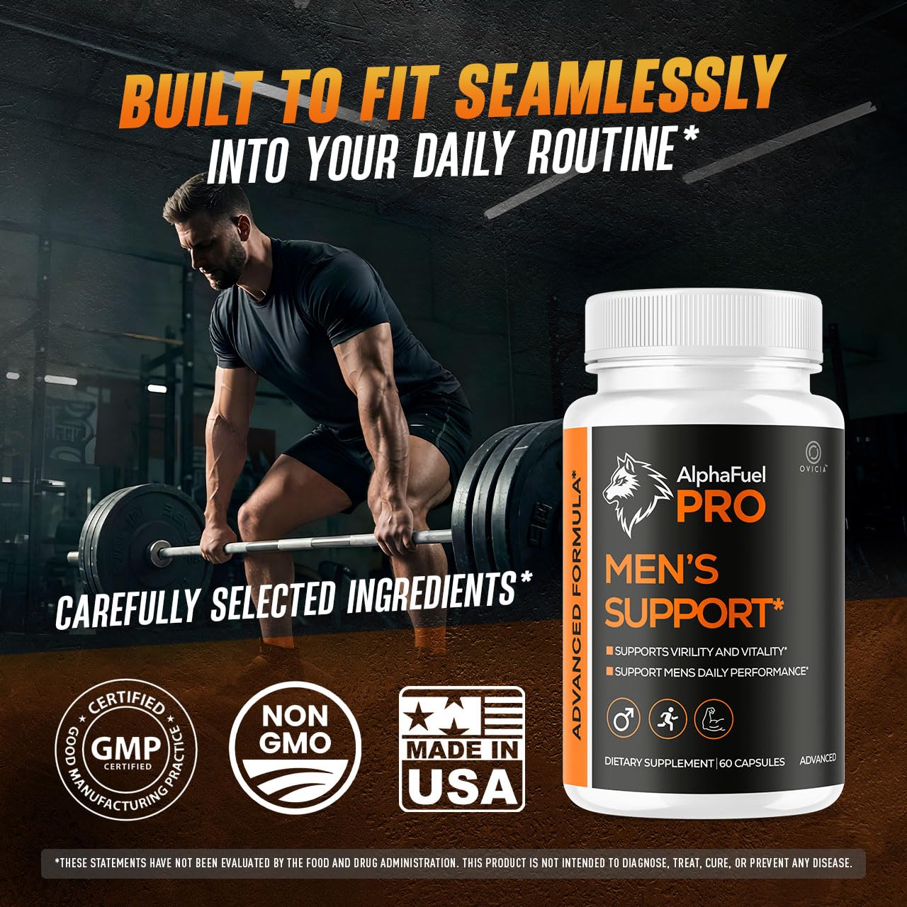 OVICIA AlphaFuel Pro Capsules, 120 Capsules