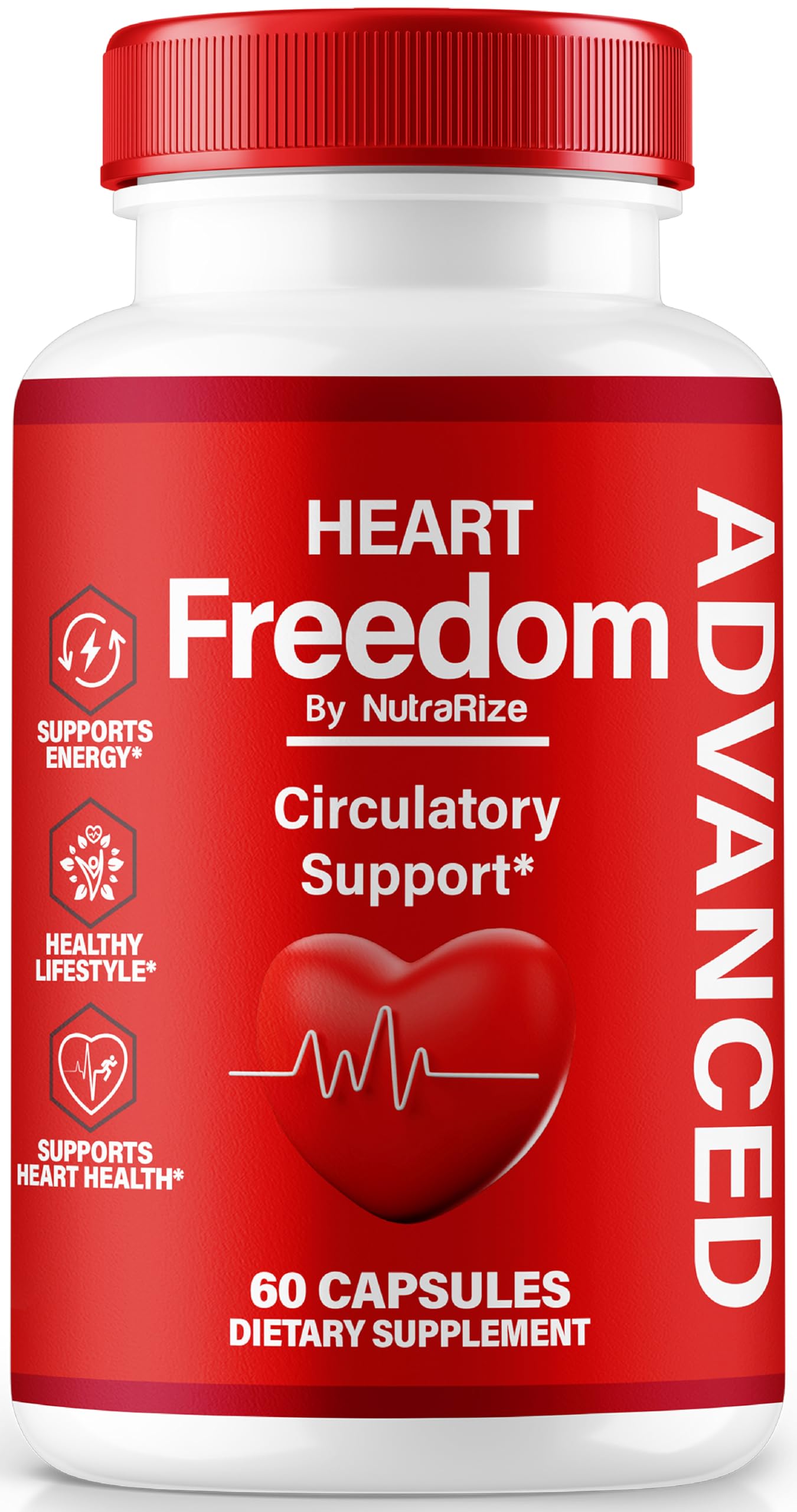 NutraRize Heart Freedom Capsules 60 Count