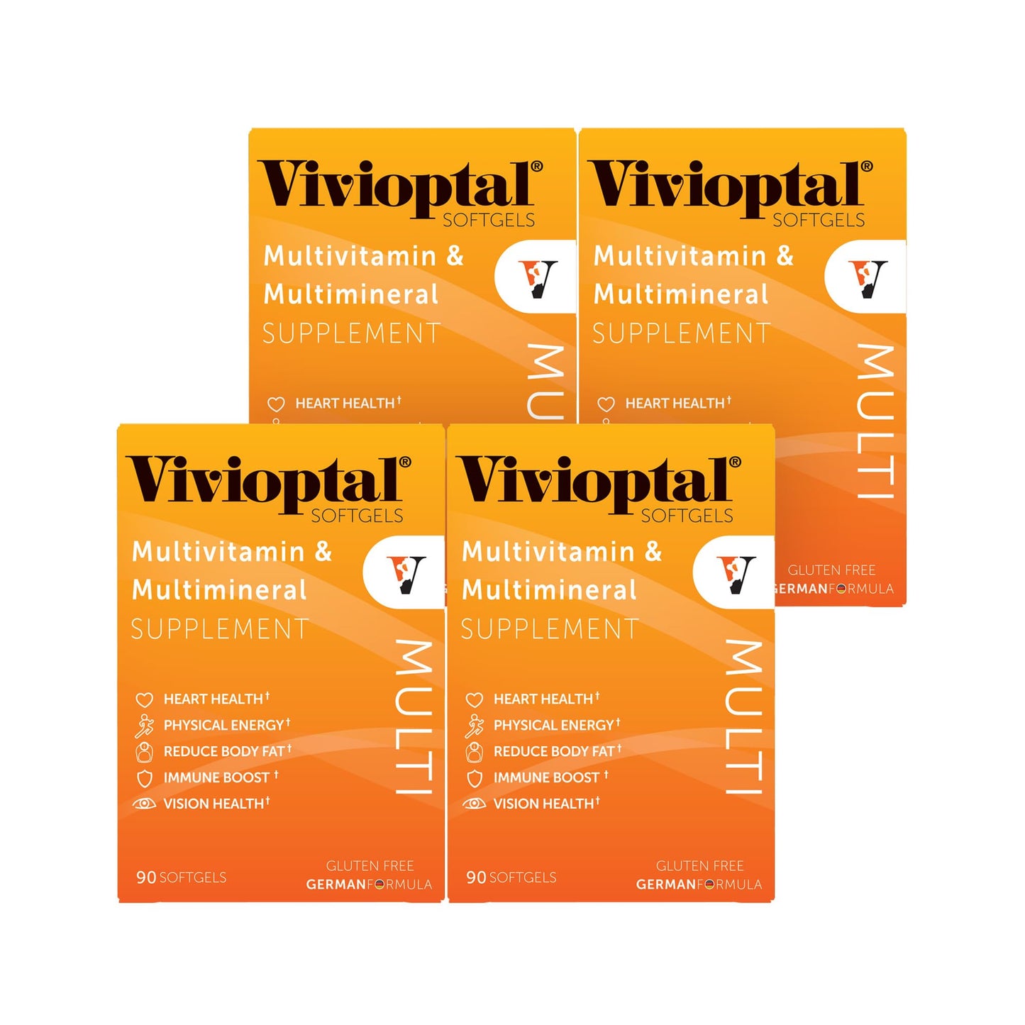 Vivioptal Vitamins Vivioptal Multi Multivitamin & Multimineral Capsules, 360 Capsules