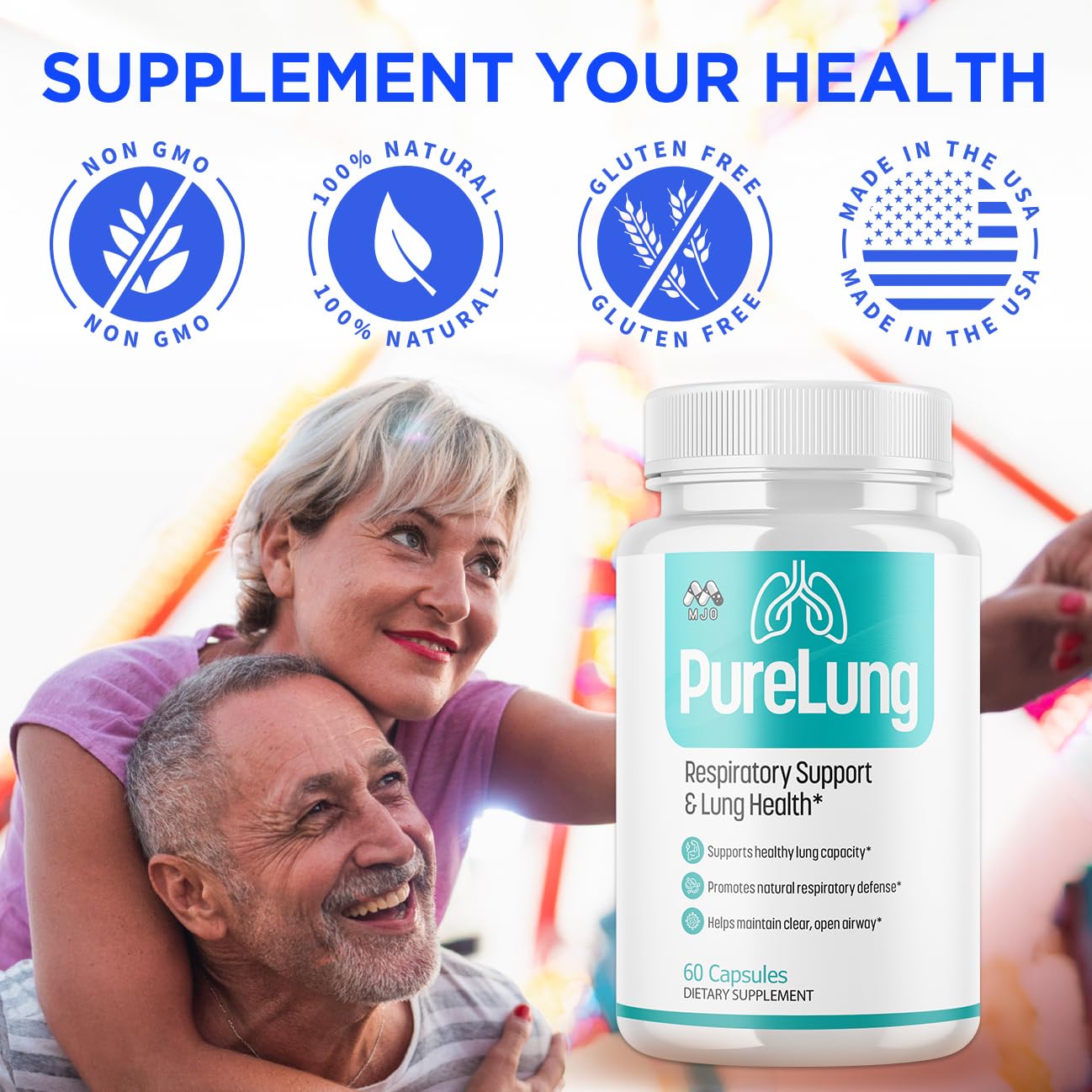 MJO PureLung Capsule, 300 Capsules