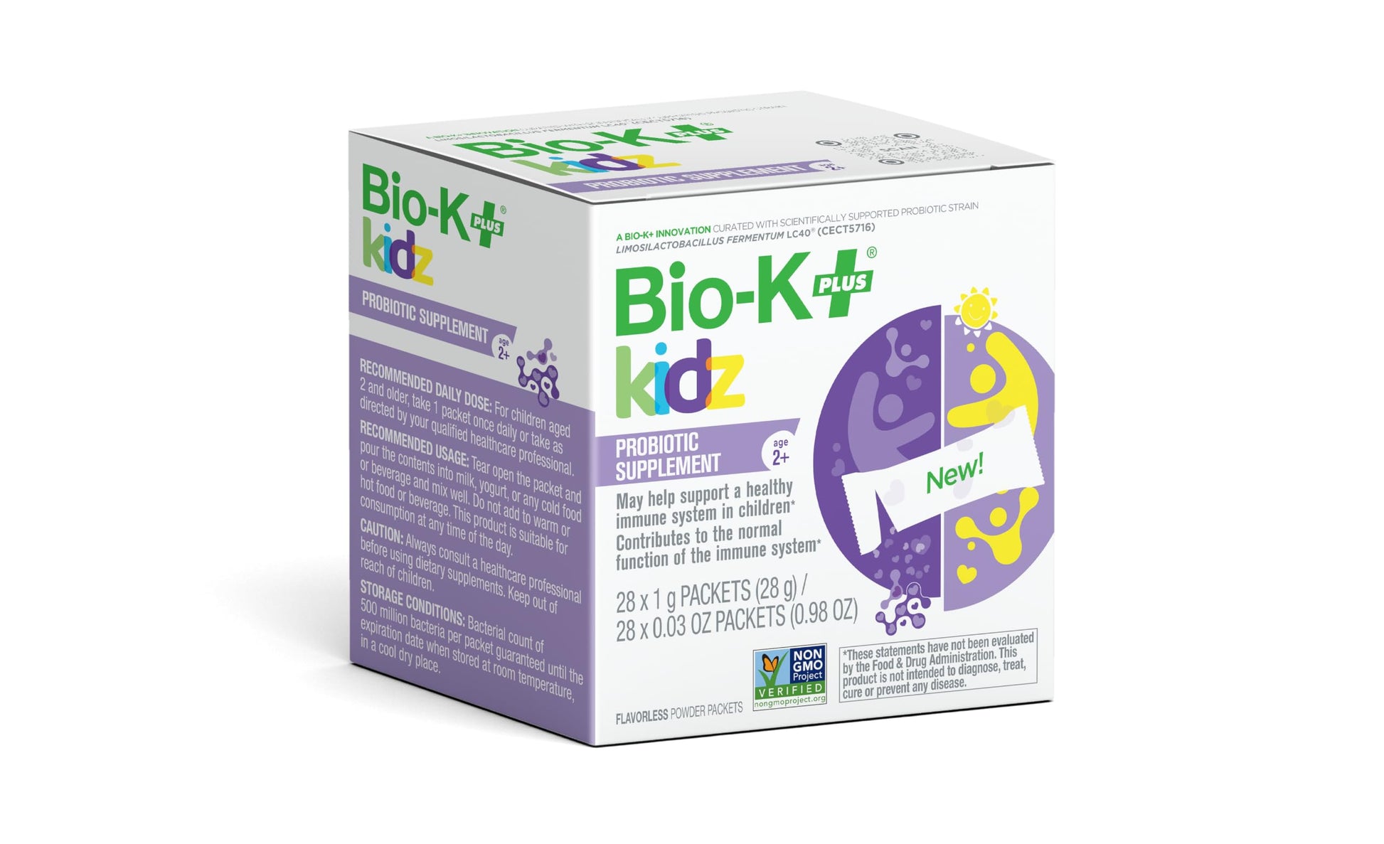 Bio-K Plus Kids Probiotic Powder 28 Packets