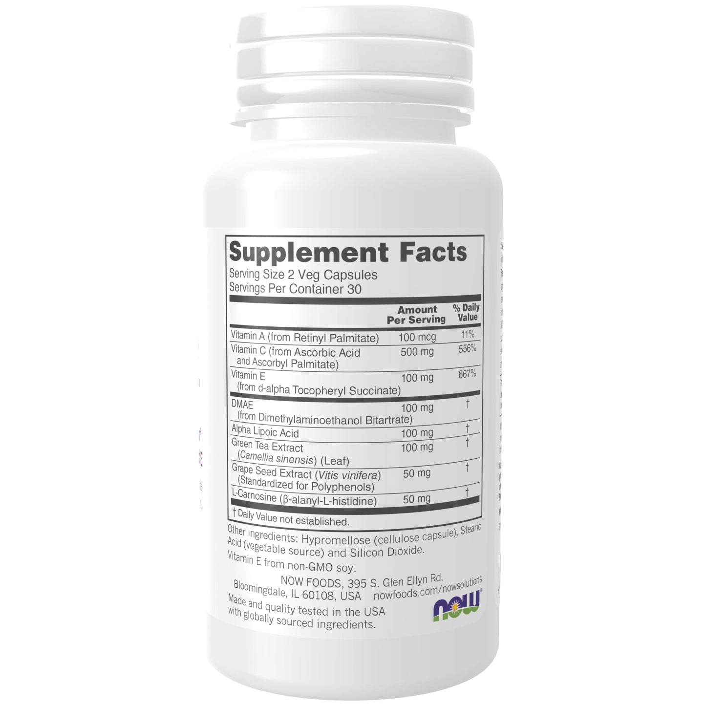 NOW Foods Wrinkle Rescue 60 Capsules