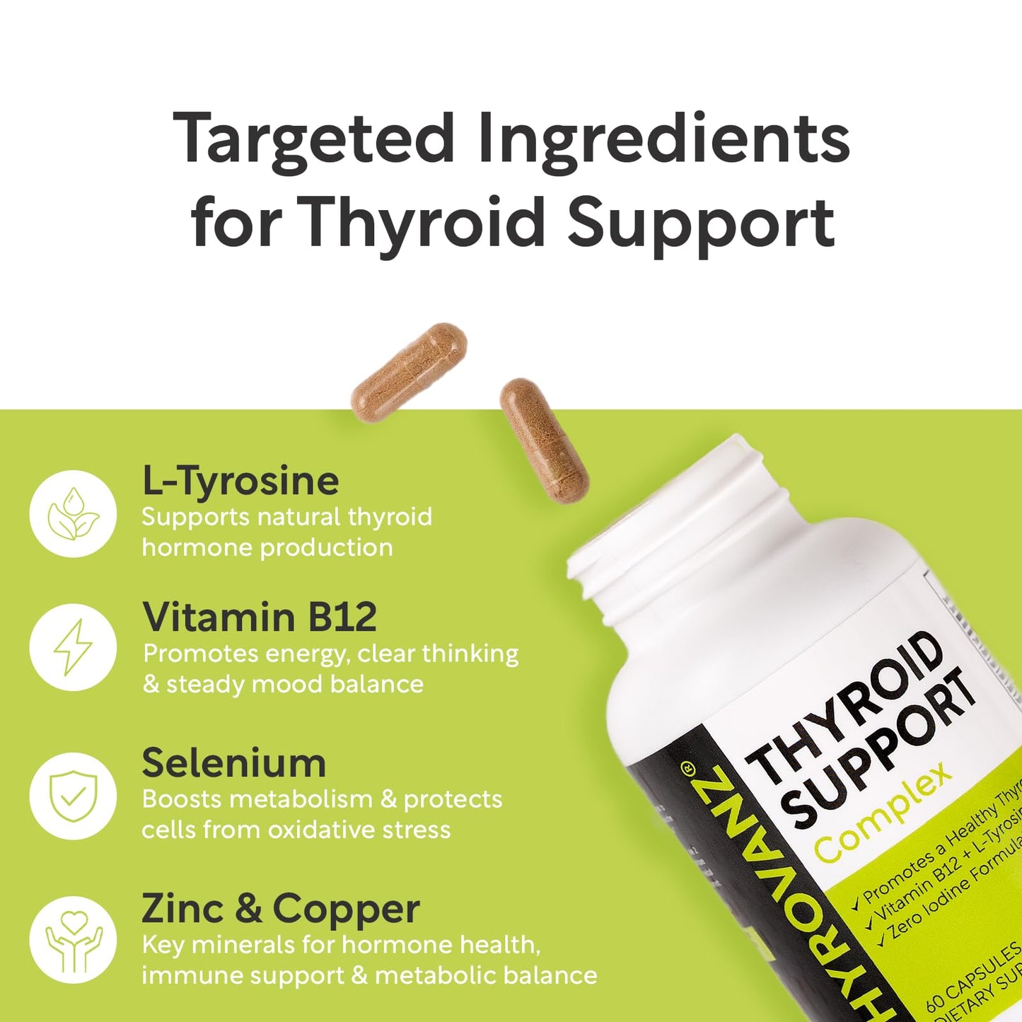 THYROVANZ Thyroid Support Complex 60 Capsules
