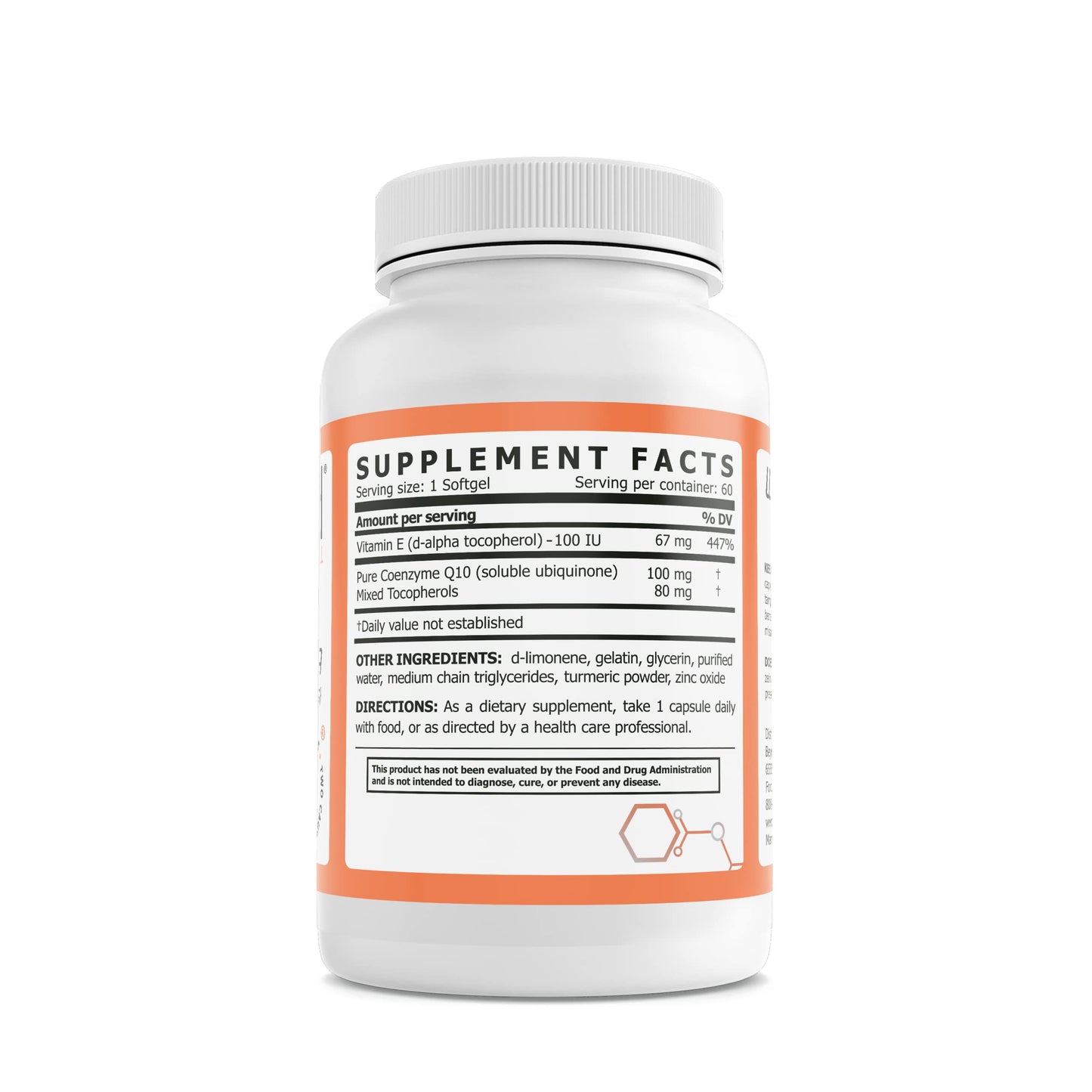 Beyond Health CoQ10 Formula 100mg Softgel 60 Softgels