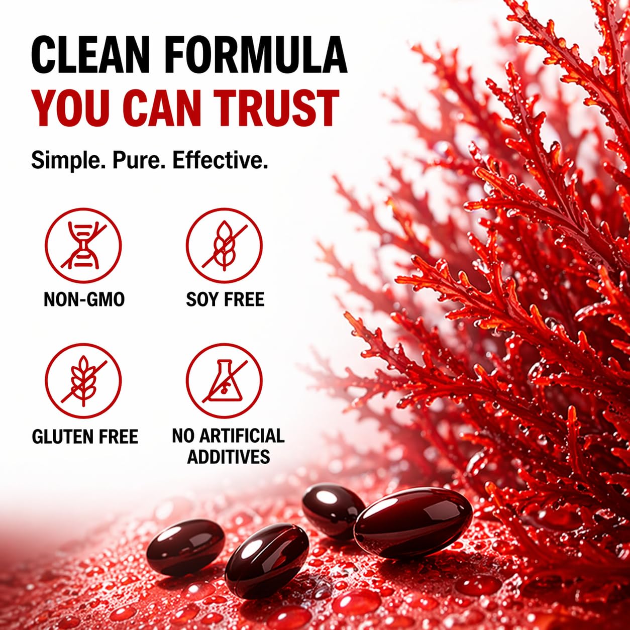 Aiwevon Astaxanthin 12mg Softgels, 120 Softgels