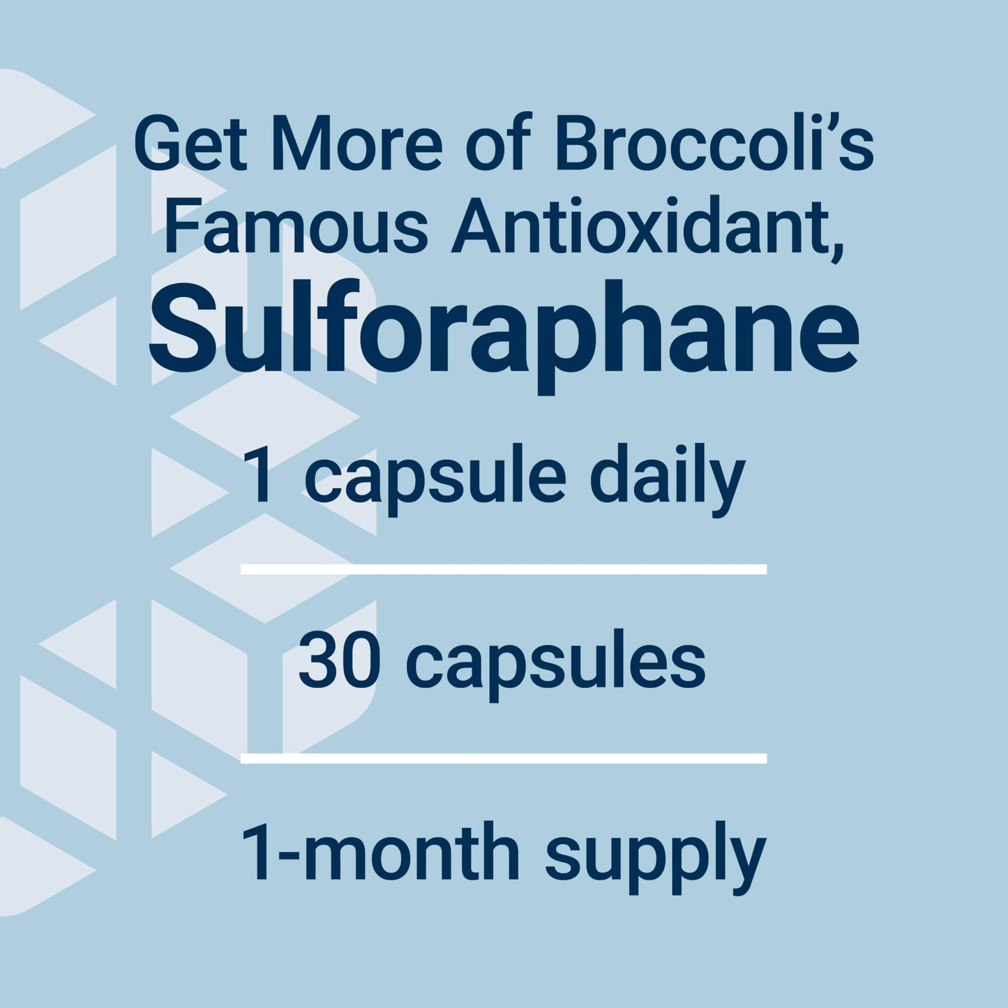 Life Extension Optimized Broccoli with Myrosinase, Liver and Detox Supplement, Advanced bioavailable, Once-Daily, Non-GMO, Vegetarian, Gluten-Free, 30 Capsules