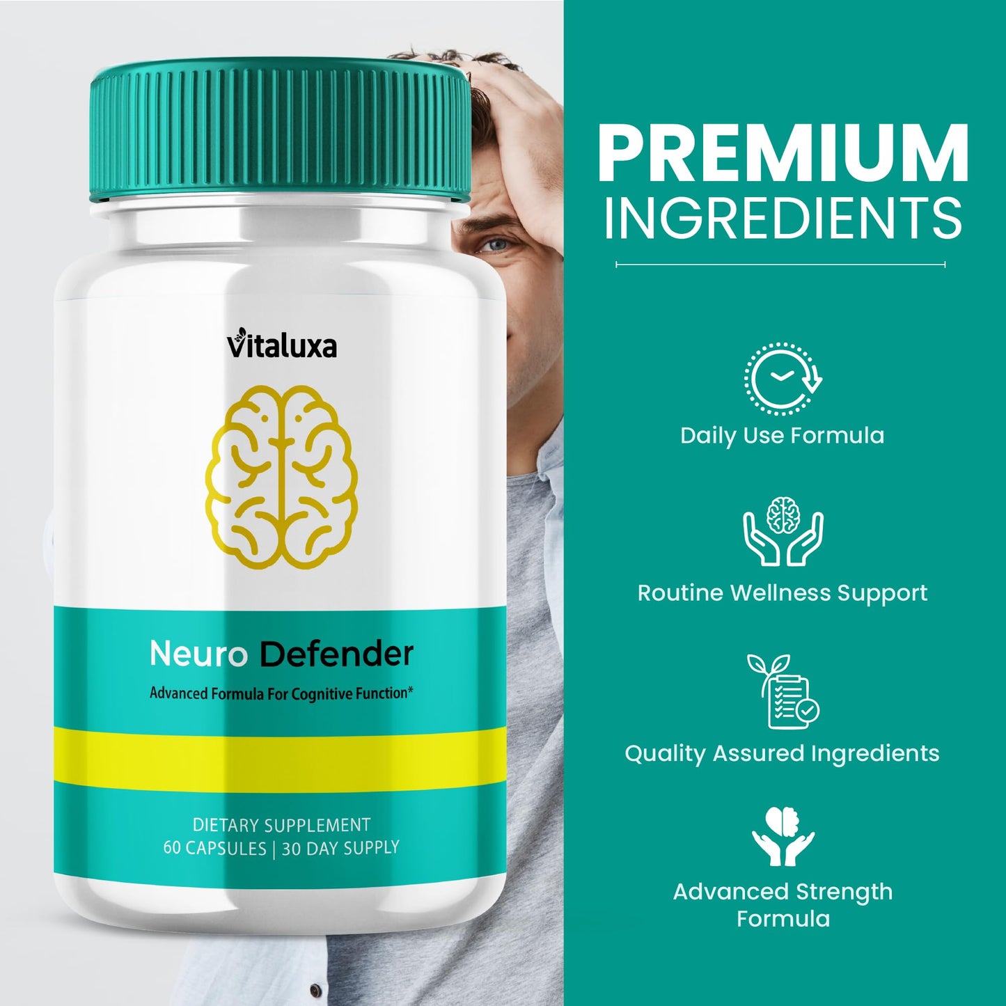 Vitaluxa Neuro Defender 300 Capsules