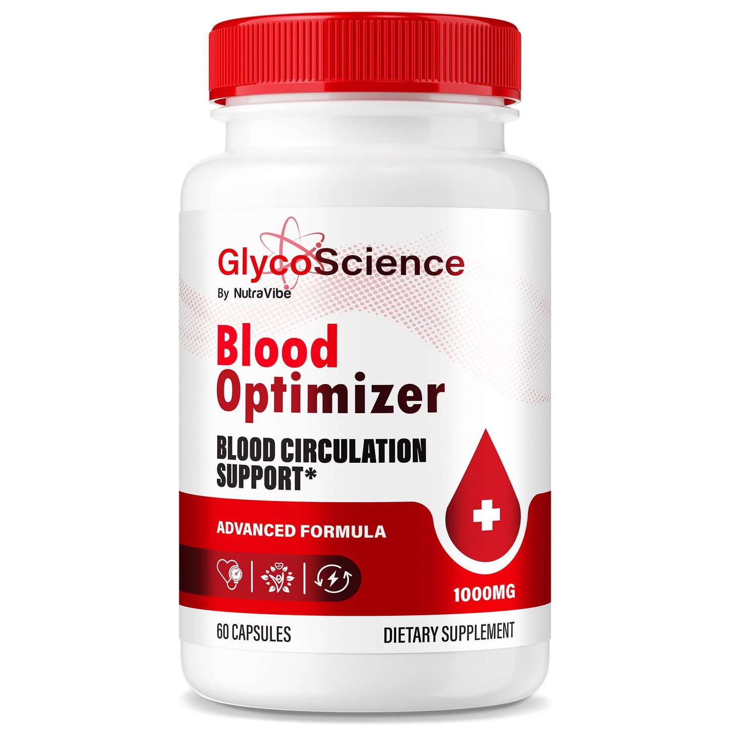 NutraVibe GlycoScience Blood Optimizer Capsules, 60 Count