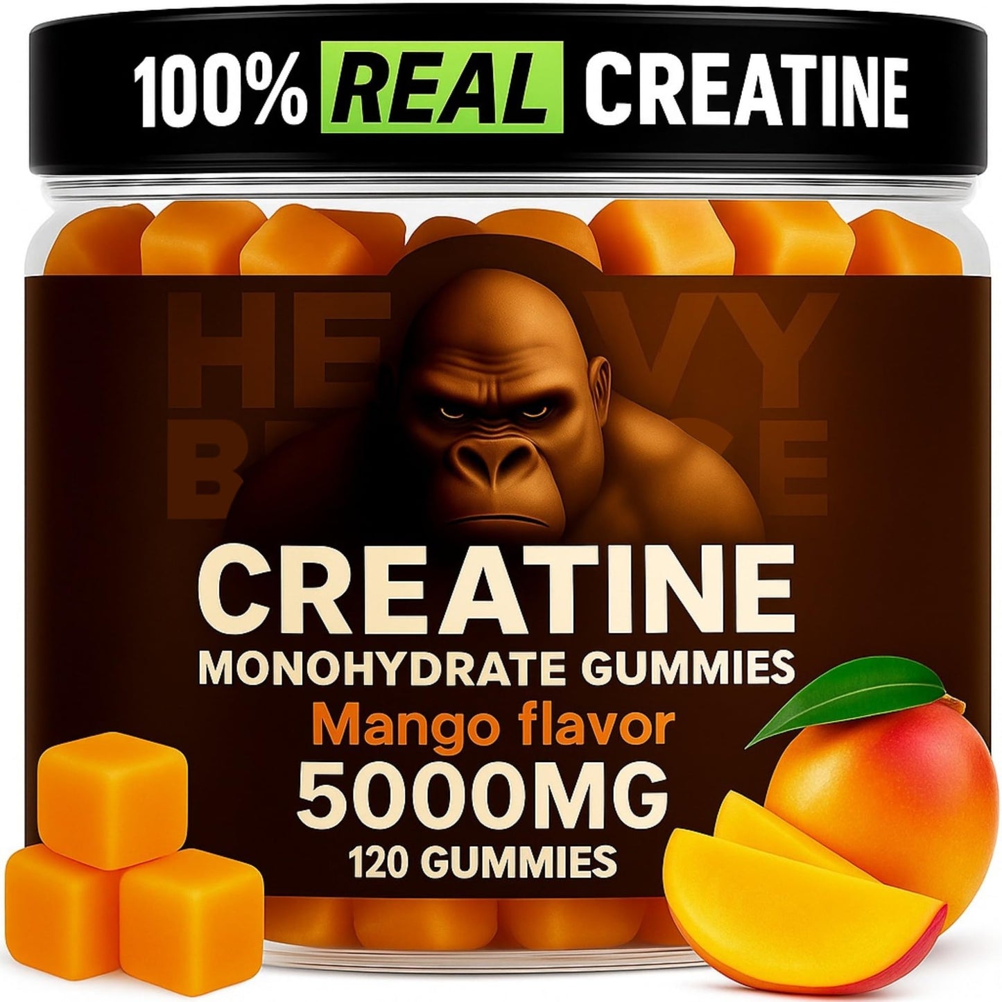 Heavy Balance Creatine Monohydrate Gummies 120